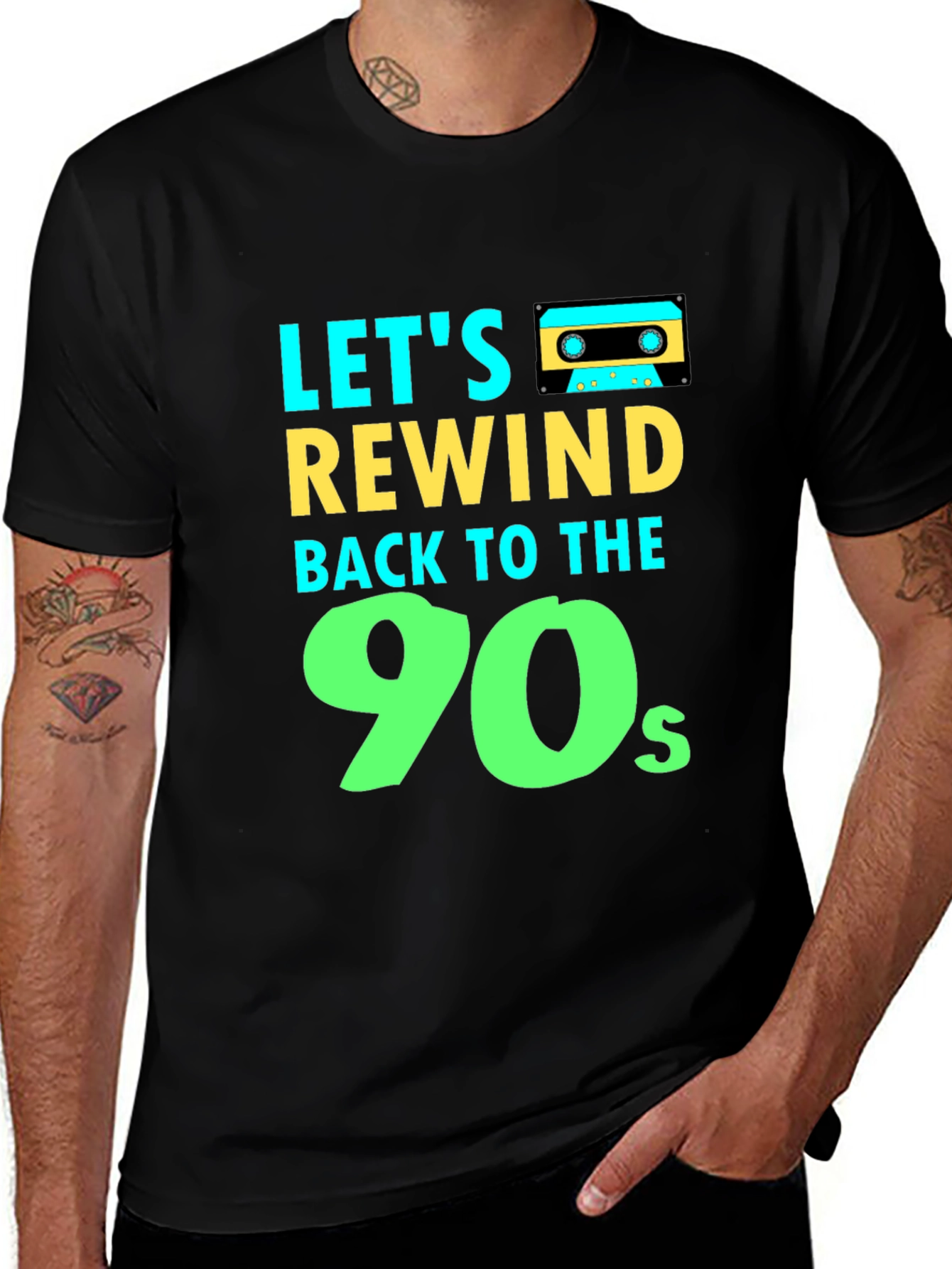 Variant 7 of 90s Rewind Graphic Tee