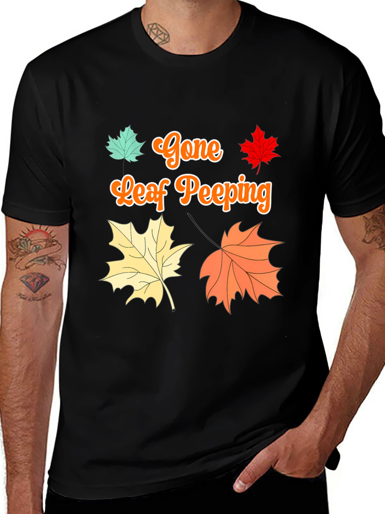 Gone Leaf Peeping T-Shirt Fall Autumn