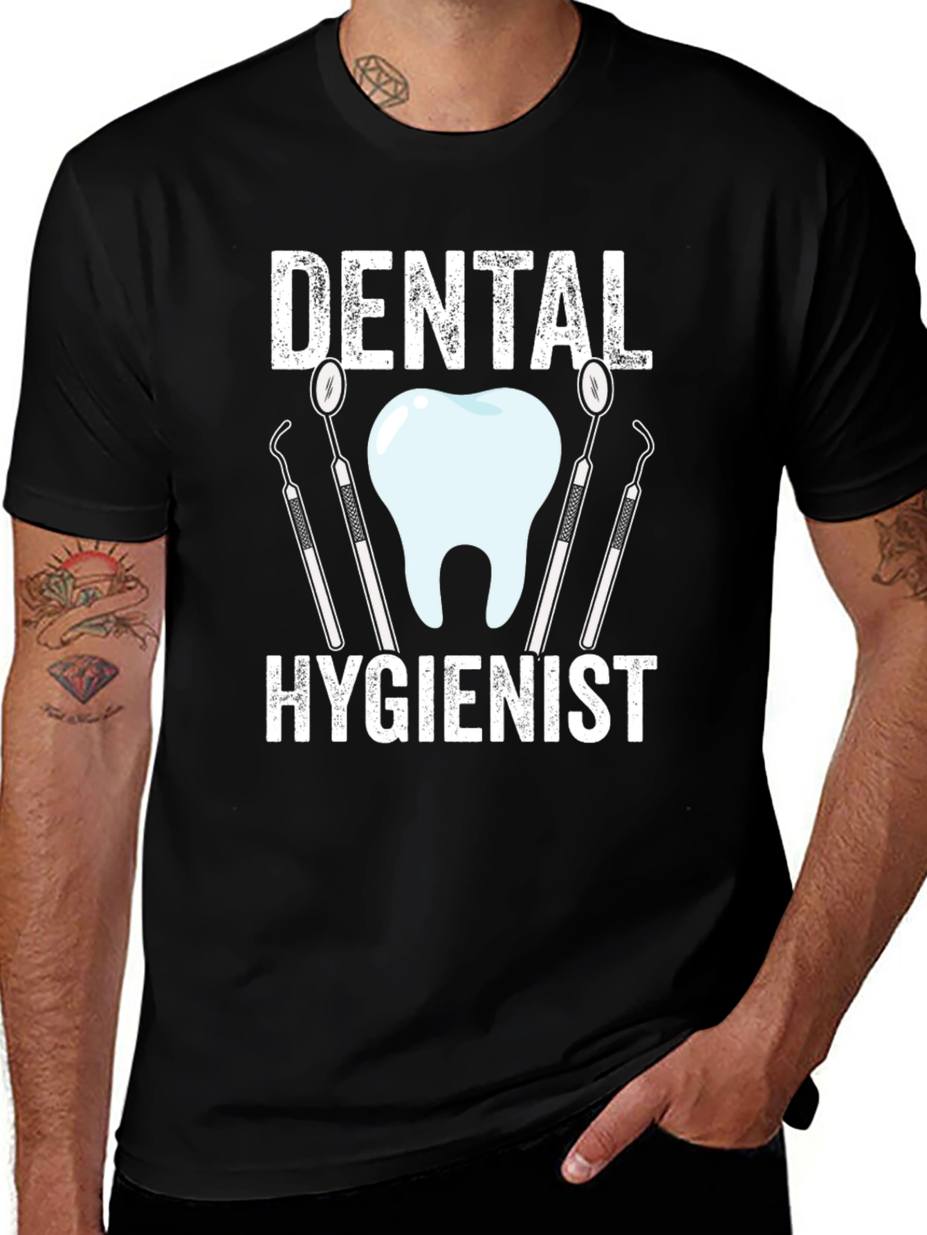 Variant 3 of Dental Hygienist Graphic T-Shirt