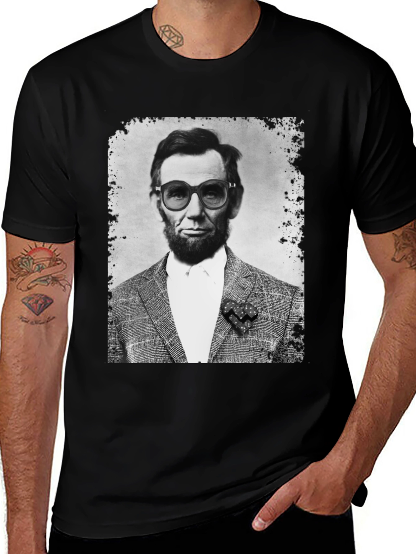 Variant 16 of Abraham Lincoln in Shades T-Shirt
