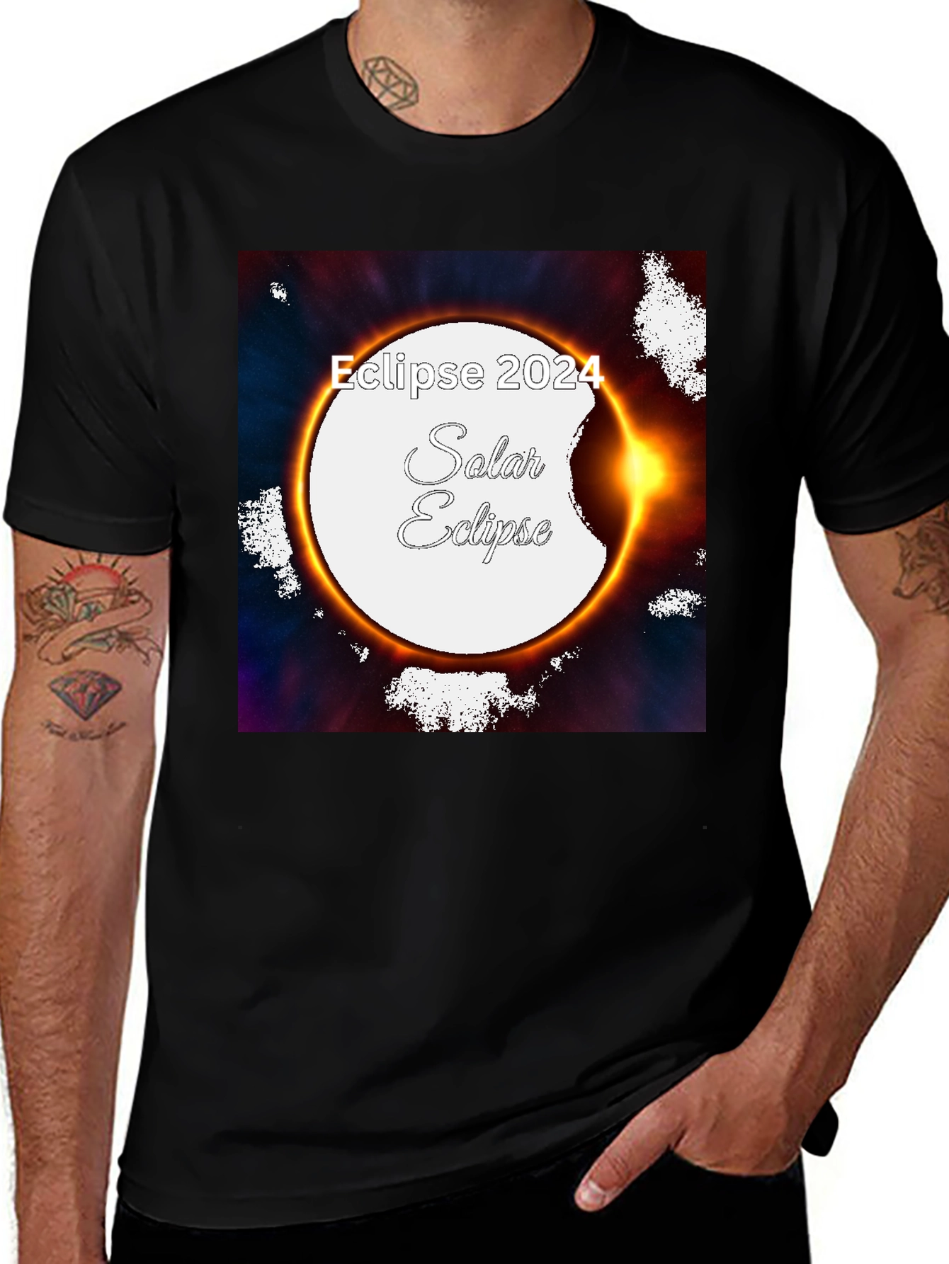 Variant 22 of Eclipse 2024 Solar Eclipse T-Shirt