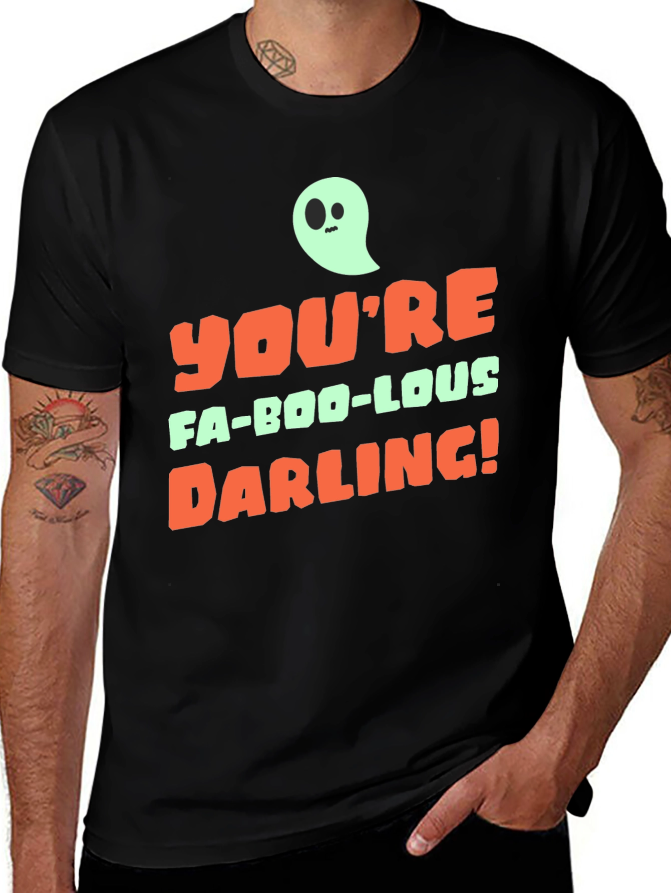 Halloween You're Faboolous Darling Graphic T-Shirt