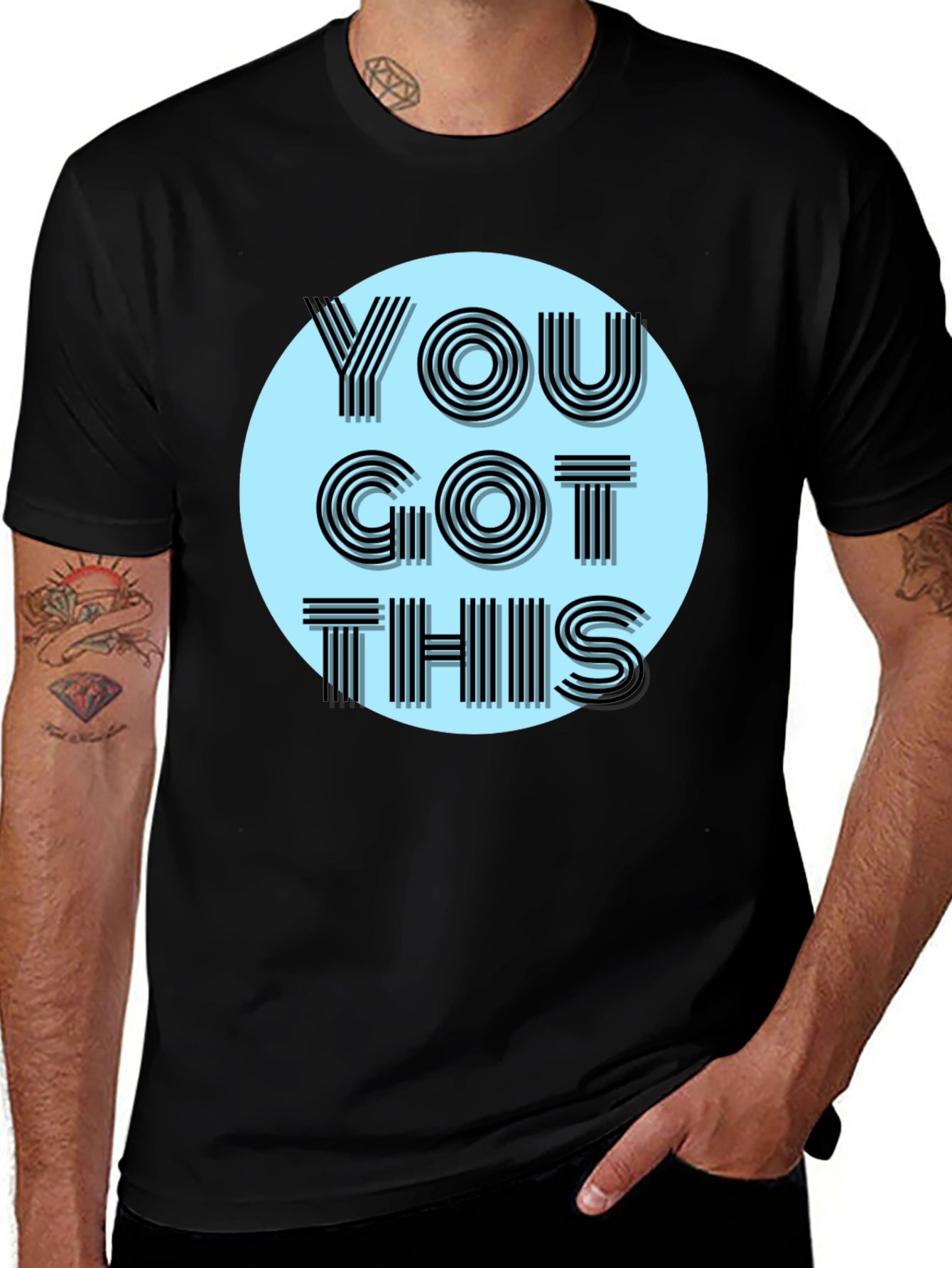 Variant 6 of Motivational 'You Got This' Graphic Tee