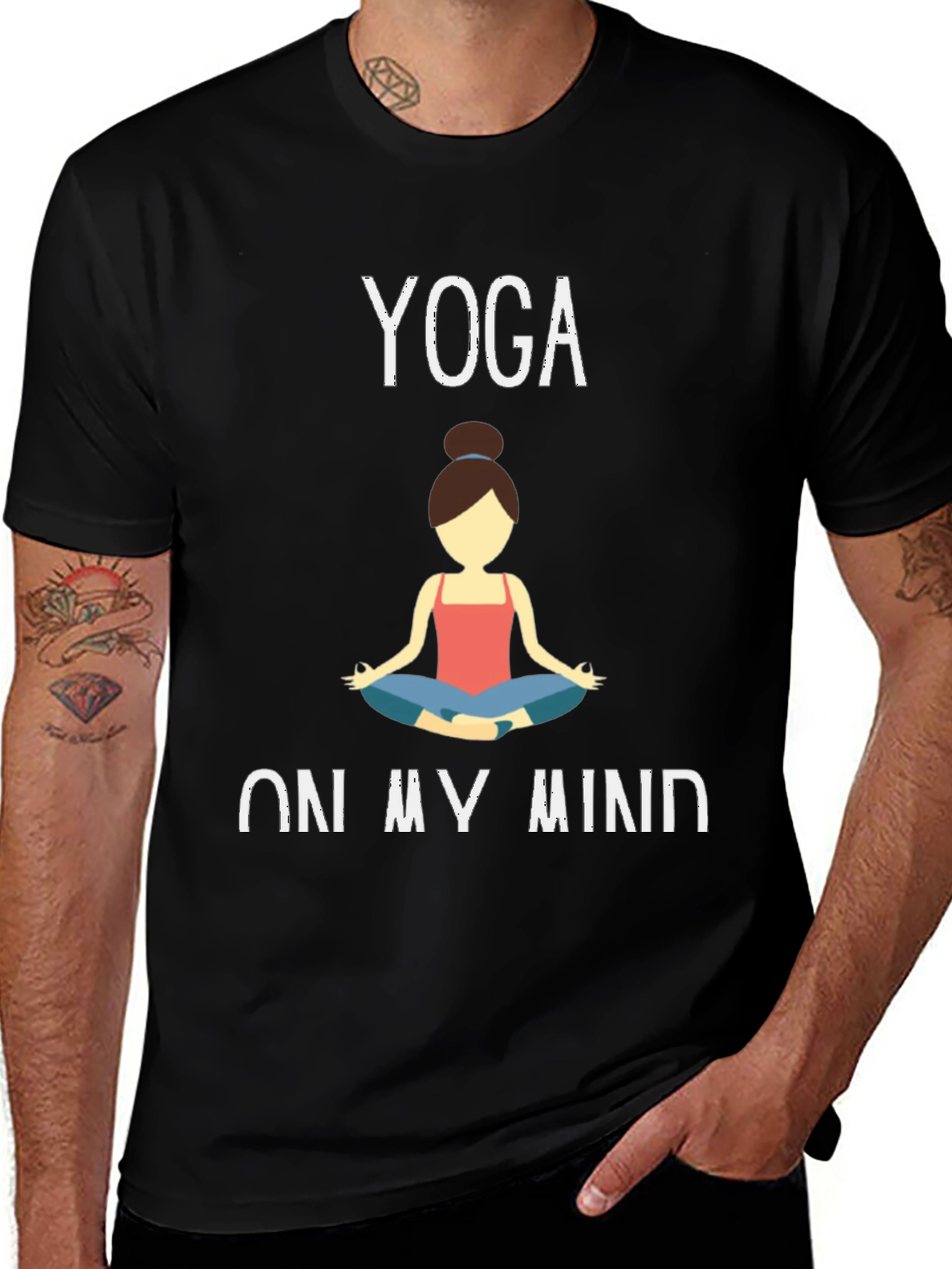 Variant 28 of Yoga On My Mind Graphic Tee