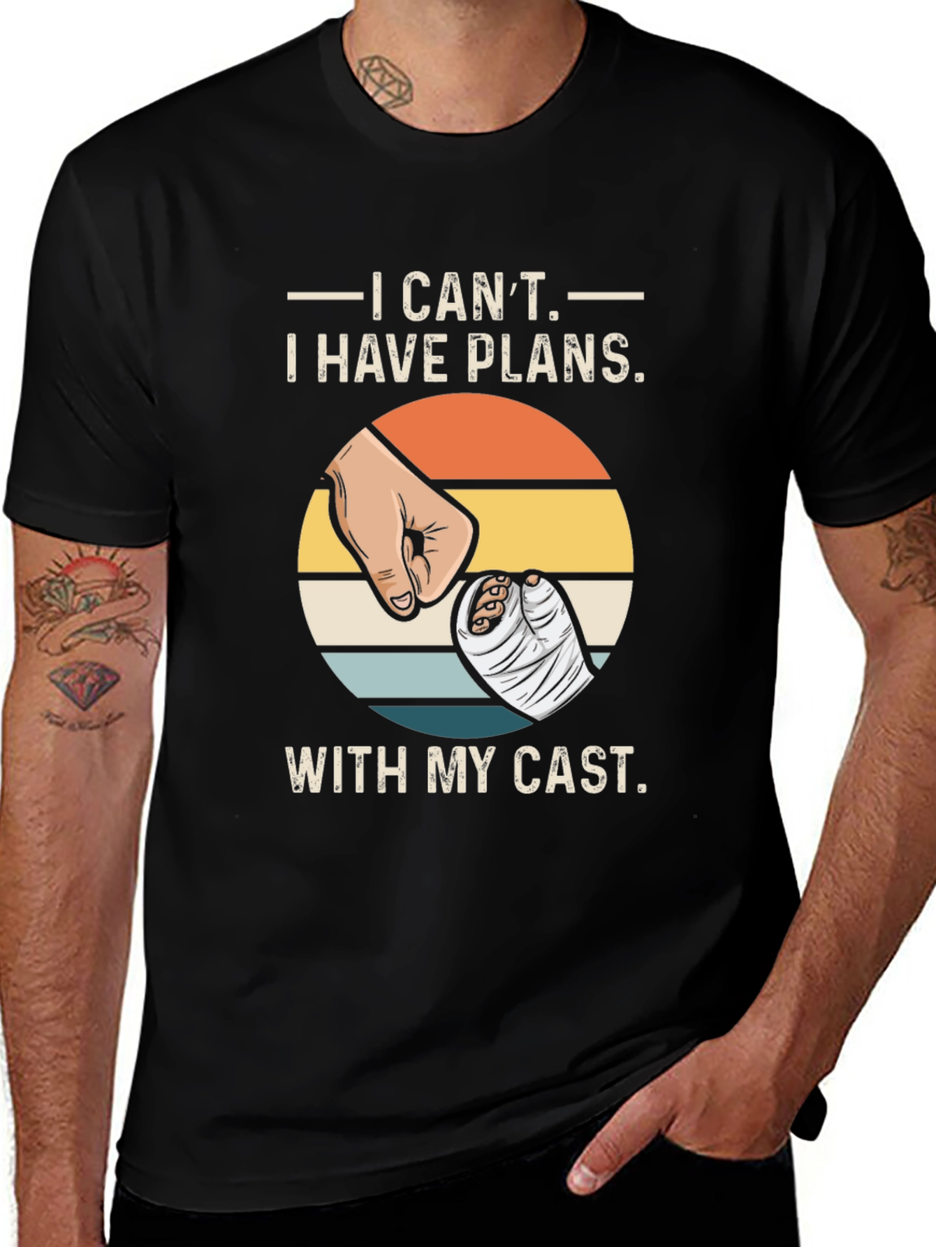 Variant 11 of I Can't, I Have Plans With My Cast Graphic T-Shirt