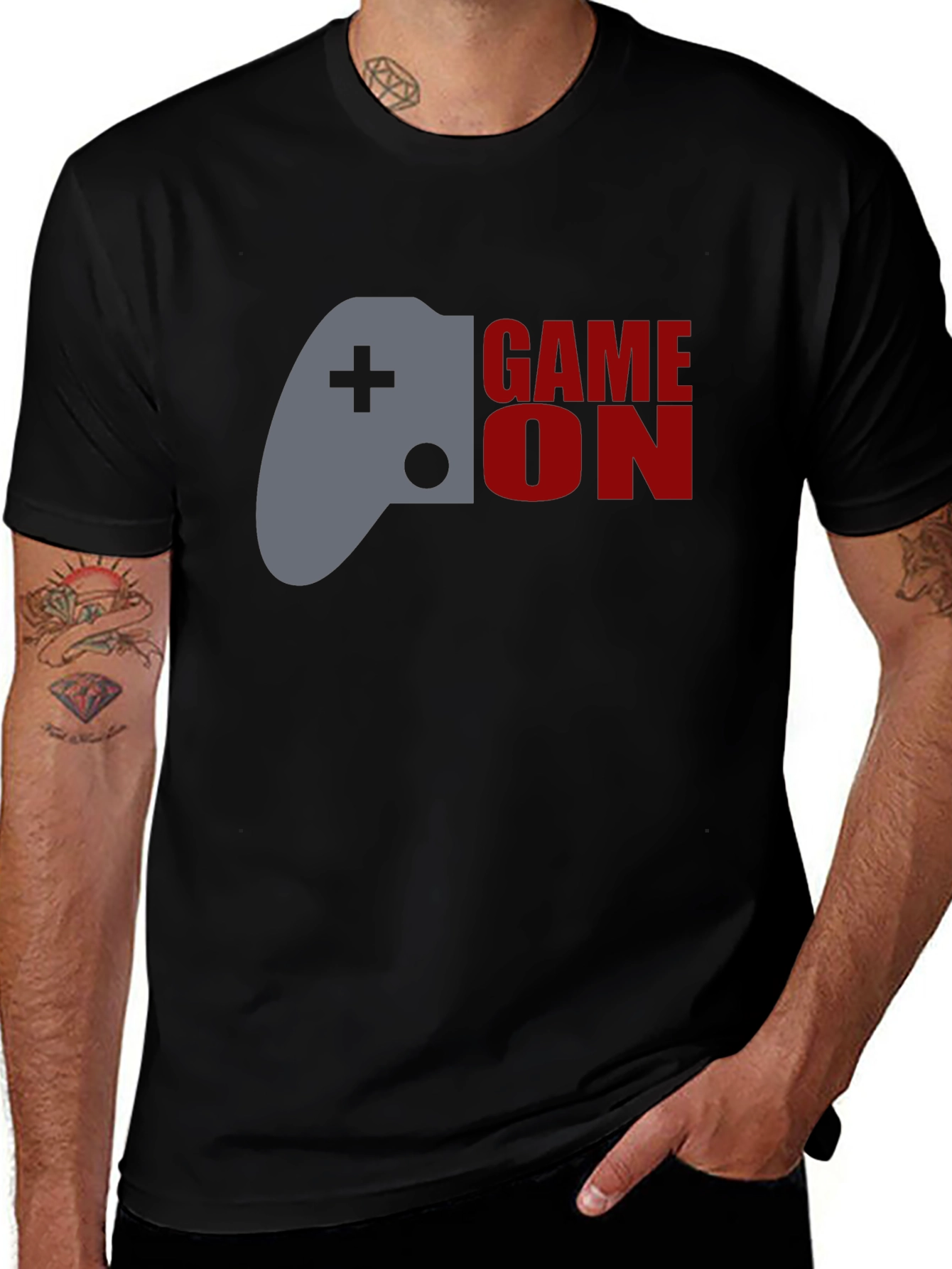 Variant 11 of Game On T-Shirt - Gamer Style