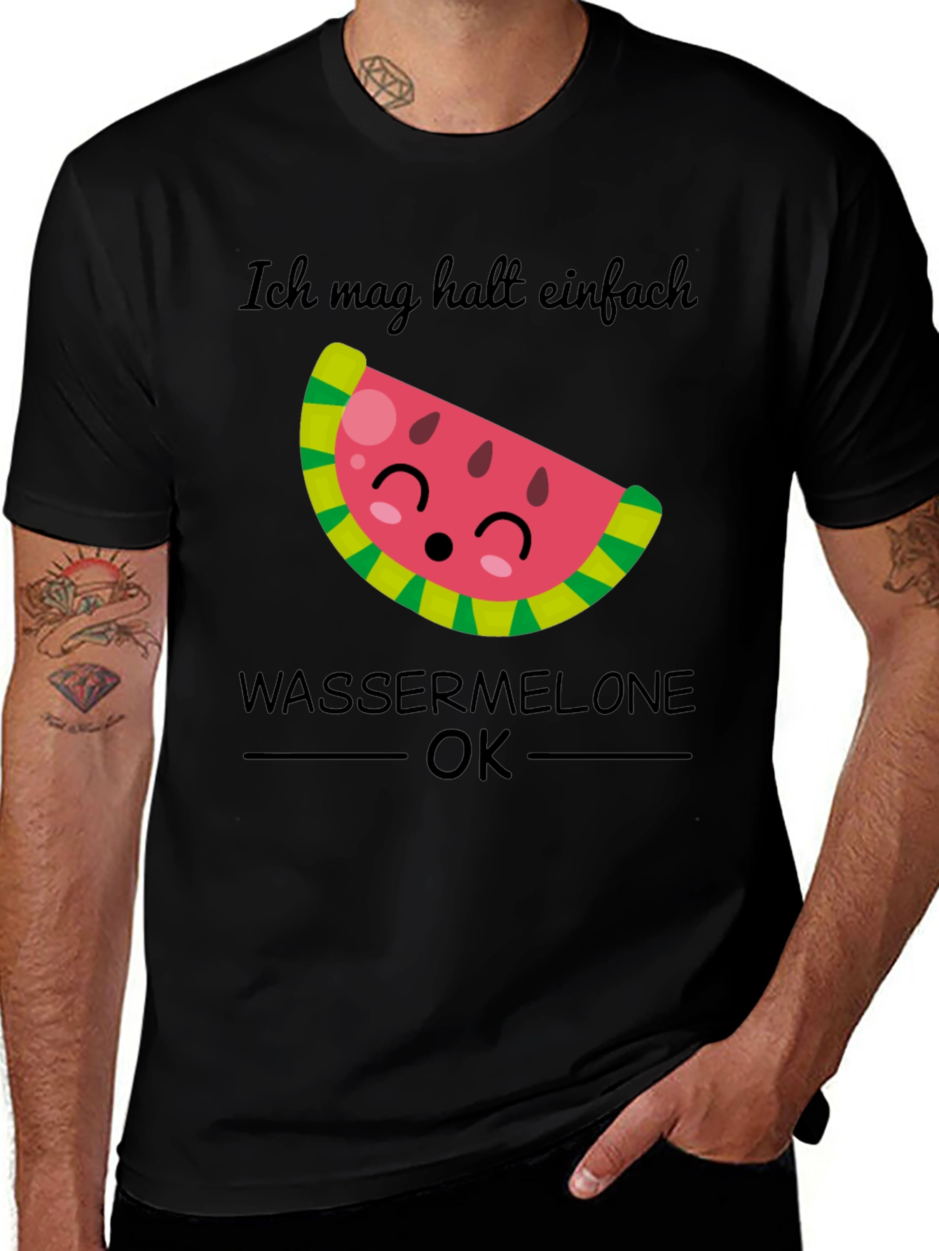 Variant 12 of Watermelon Graphic Tee - Summer Fun