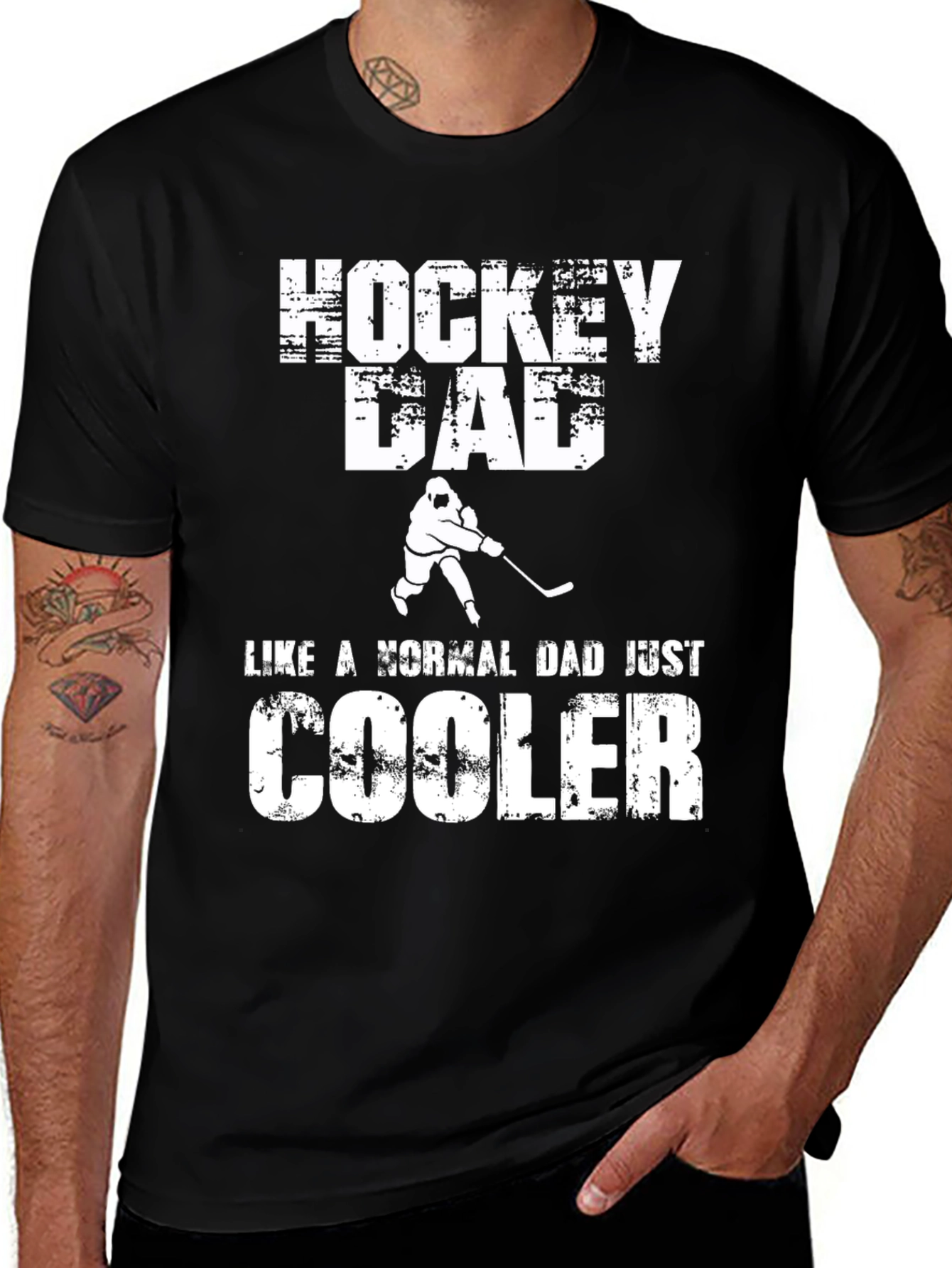 Variant 12 of Hockey Dad T-Shirt - Cool Dad Apparel