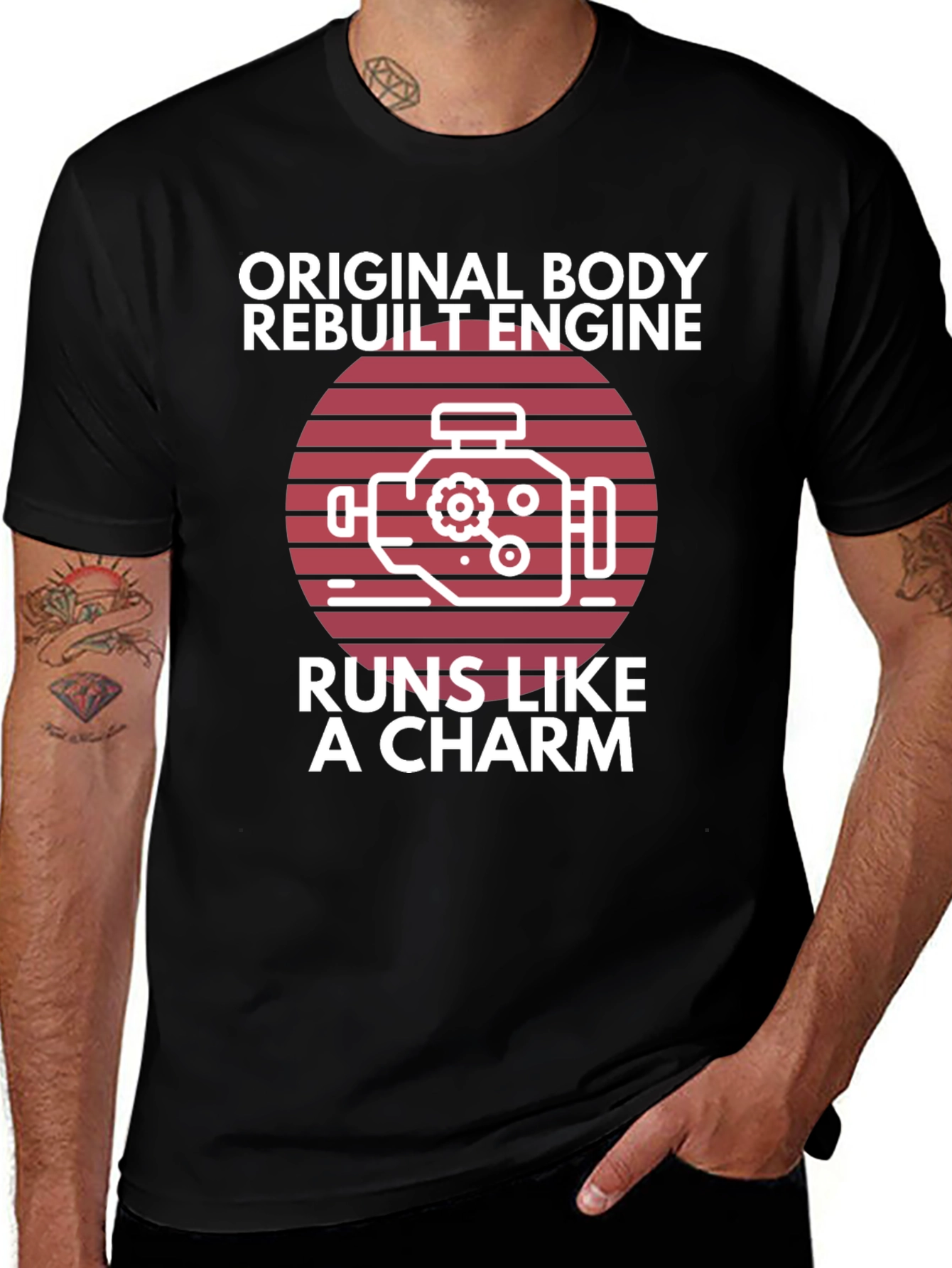 Original Body Rebuilt Engine T-Shirt