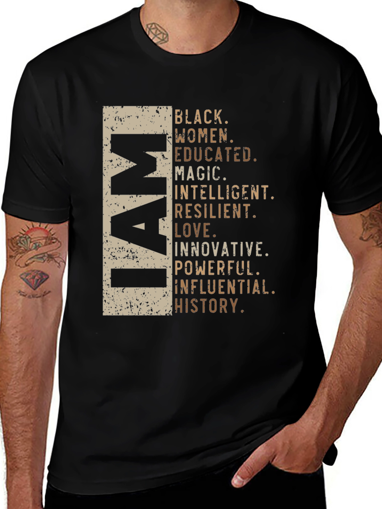 Black Women Educated Magic T-Shirt