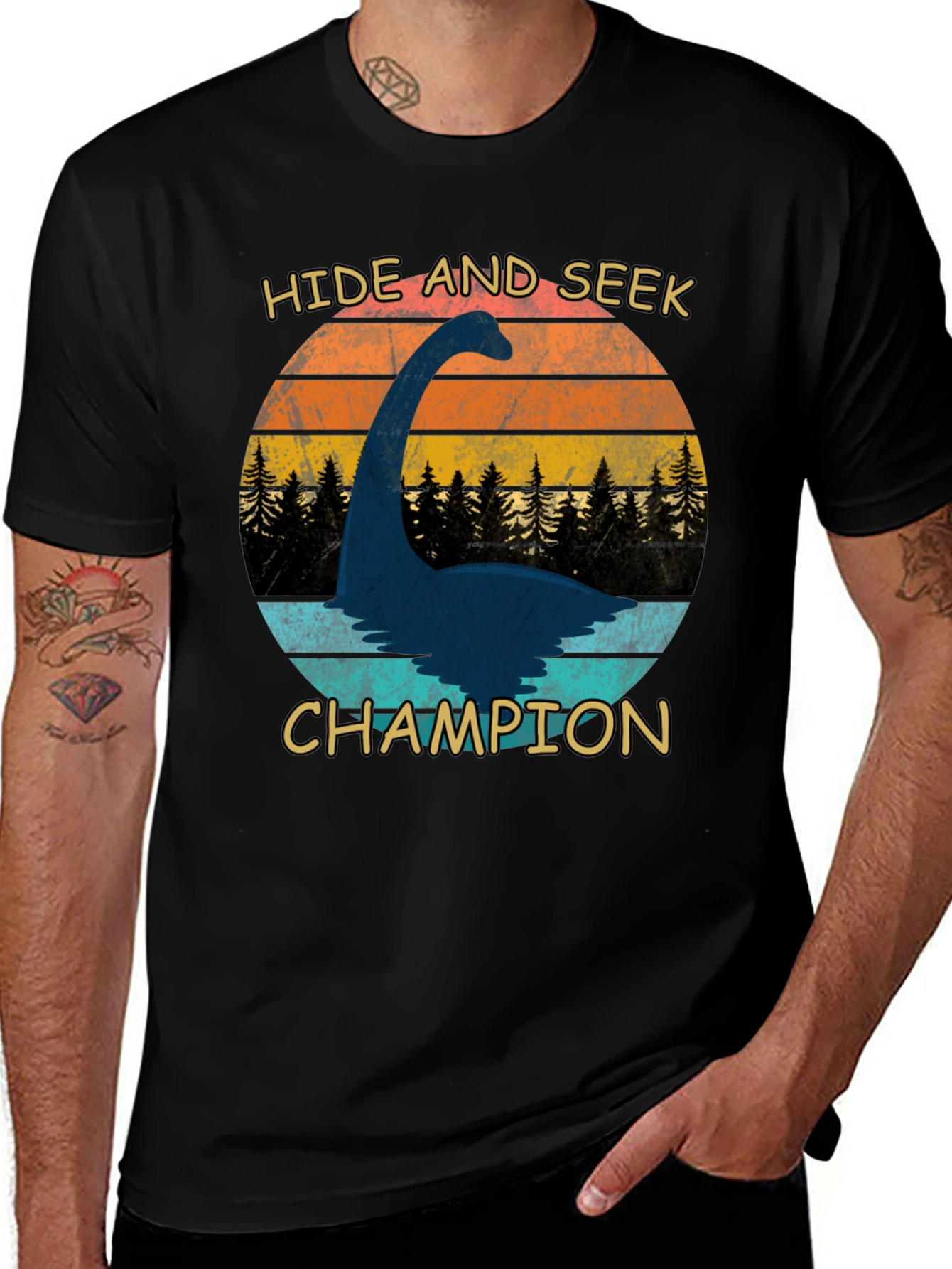 Variant 21 of Hide and Seek Champion Graphic T-Shirt
