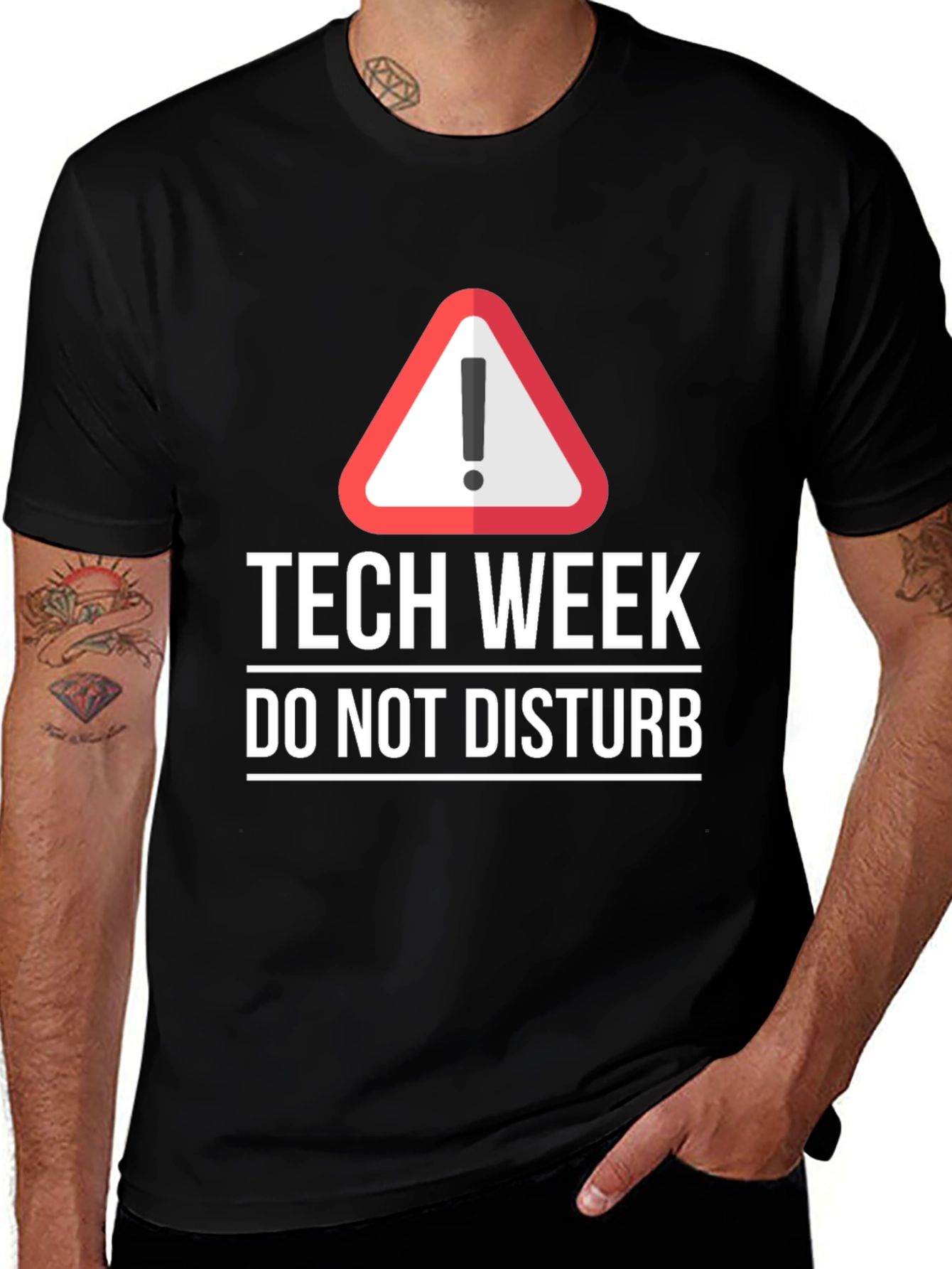 Variant 8 of Tech Week: Do Not Disturb Graphic Tee