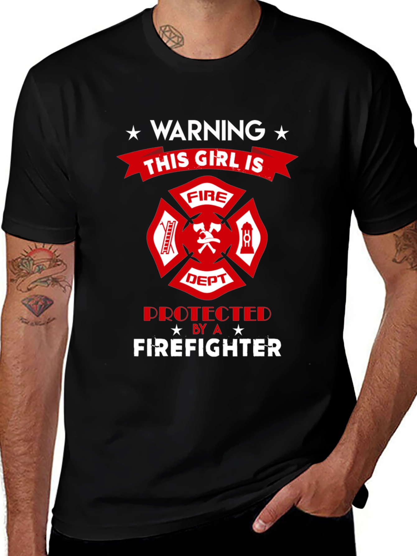 Firefighter's Girl T-Shirt