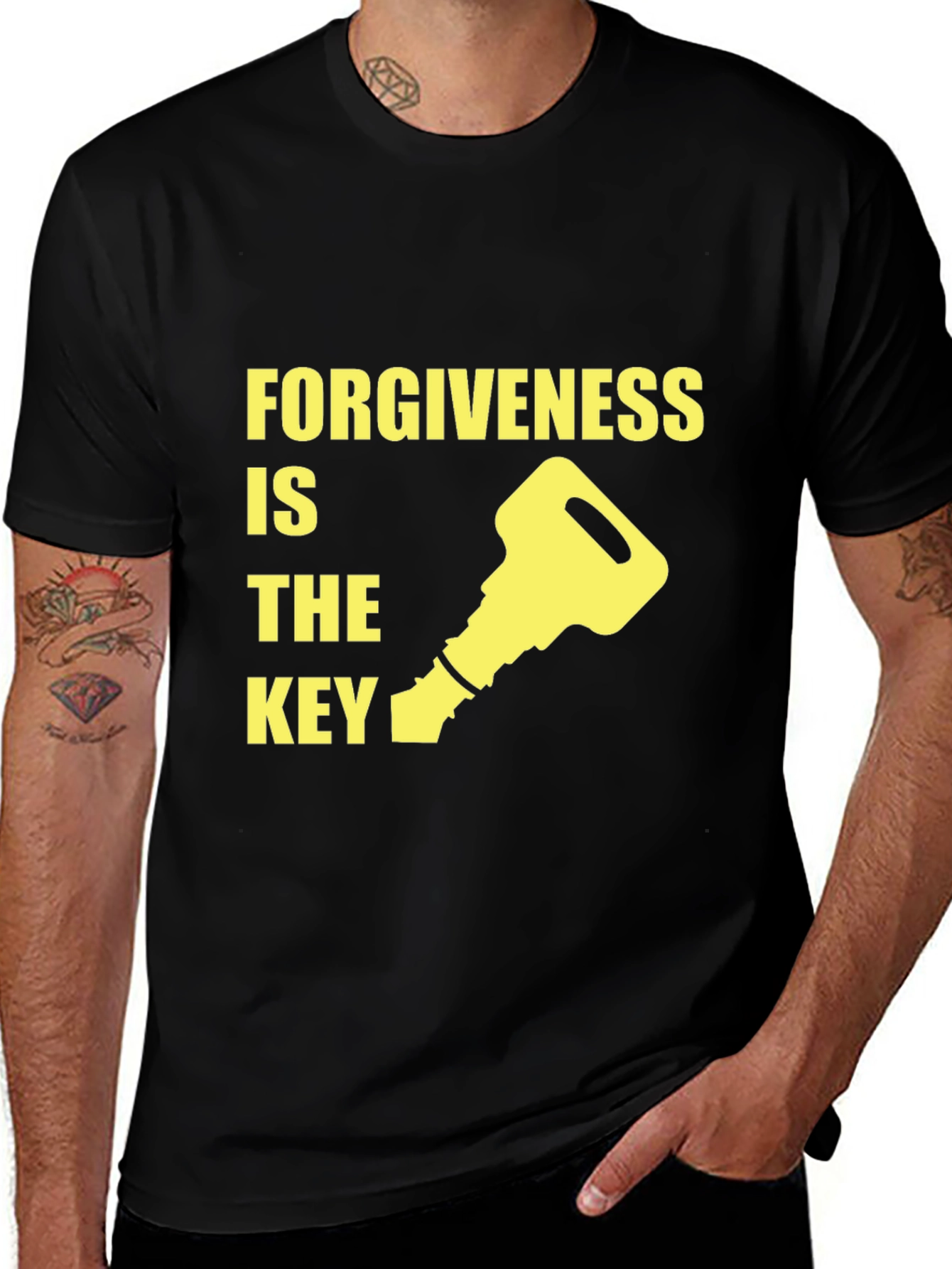 Variant 7 of Forgiveness Is The Key Graphic T-Shirt