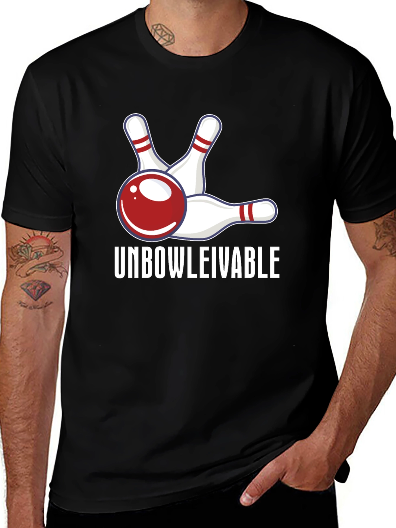 Variant 16 of Unbowlievable Bowling T-Shirt