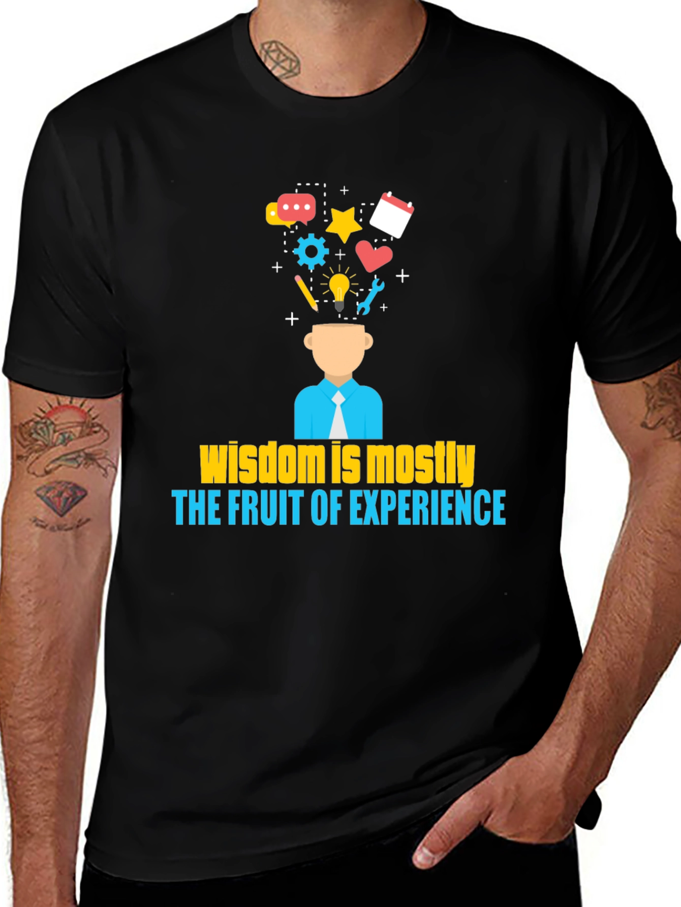 Variant 22 of Wisdom of Experience Graphic T-Shirt