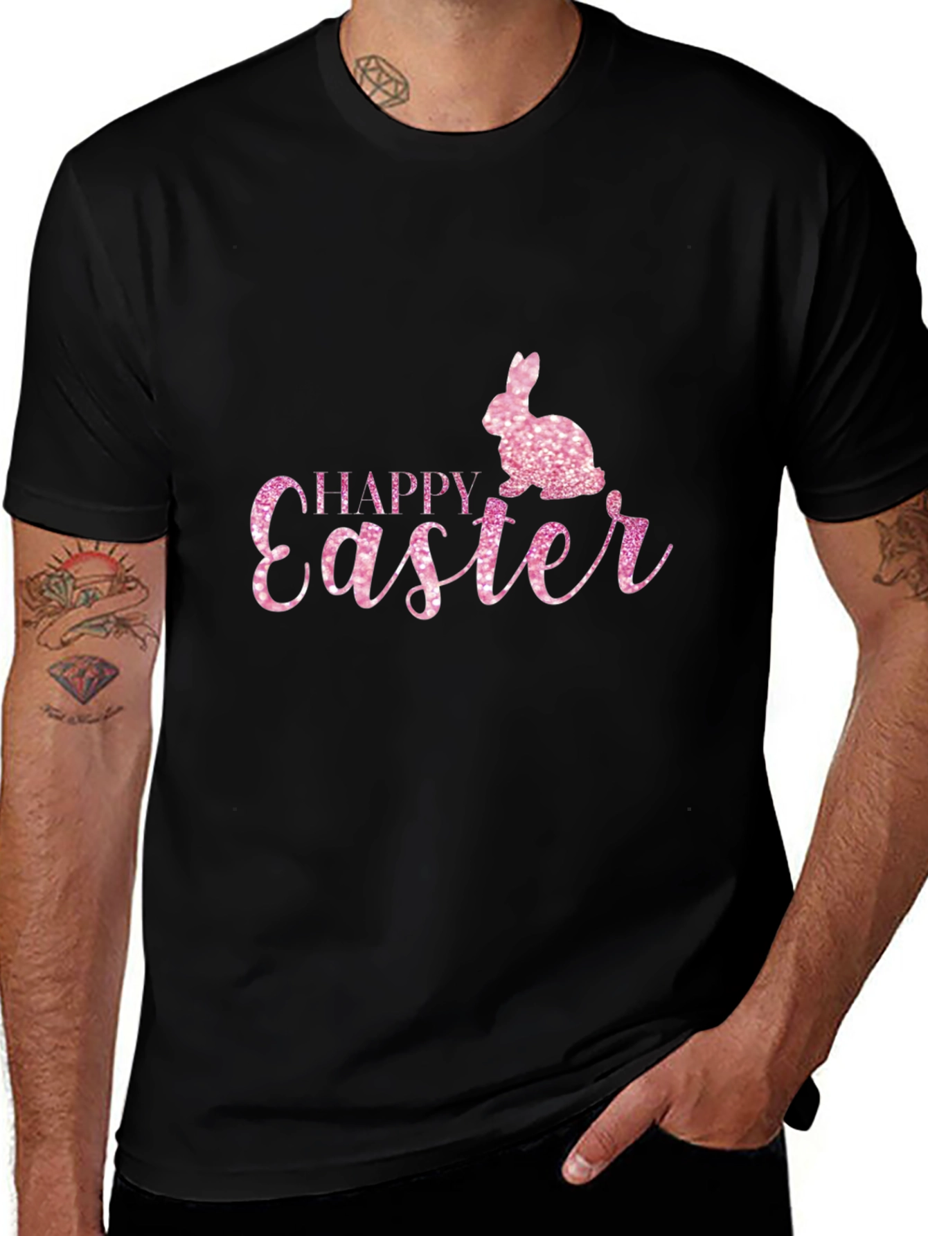 Variant 12 of Happy Easter Bunny Sparkle T-Shirt