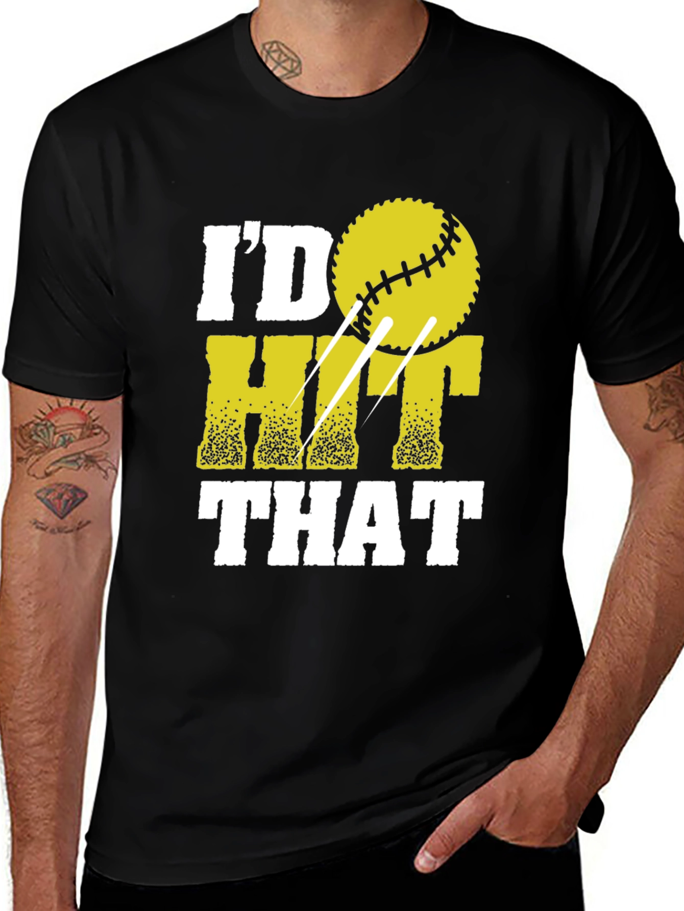 Variant 21 of I'd Hit That Softball T-Shirt