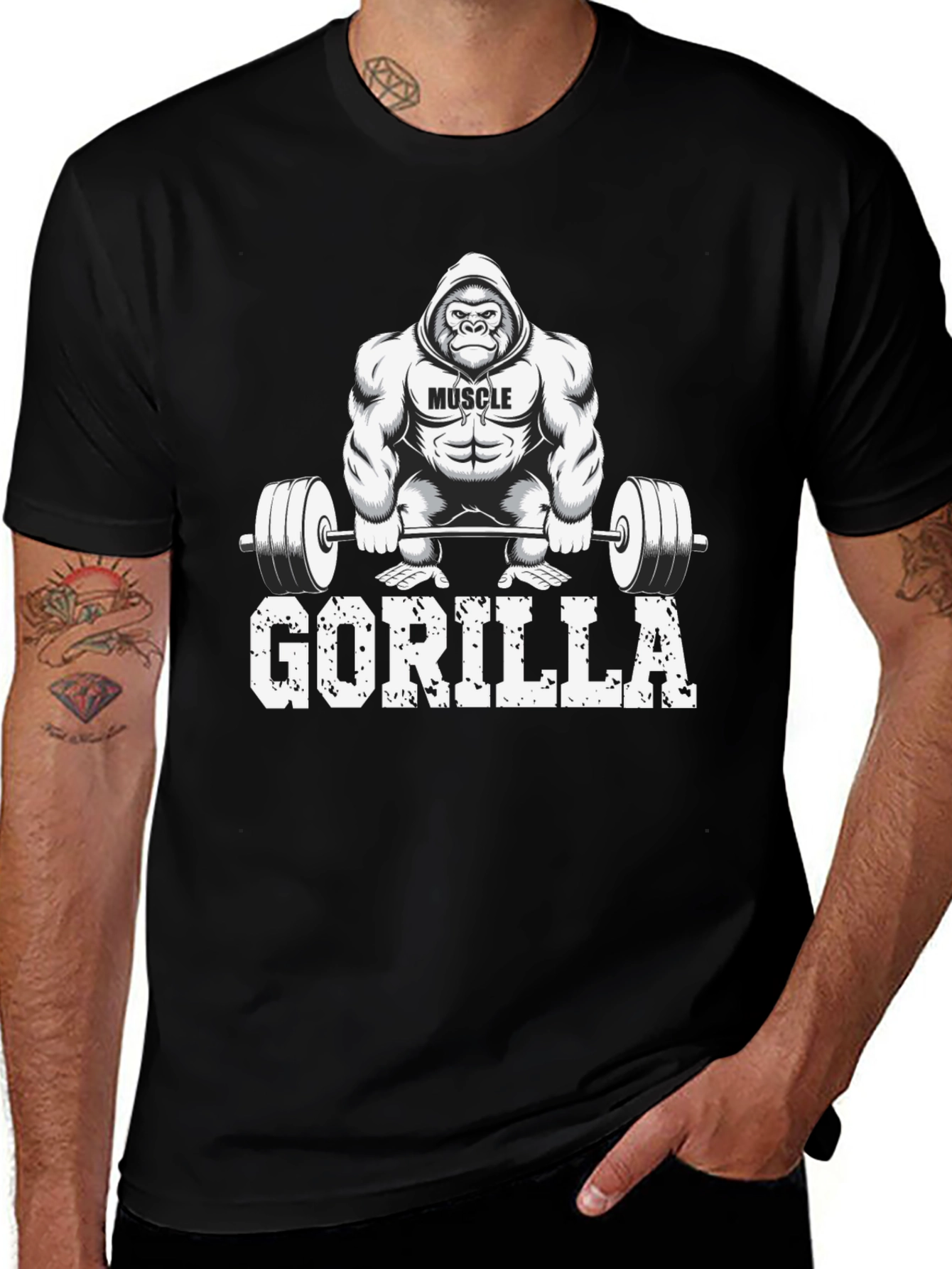 Variant 8 of Muscle Gorilla Gym T-Shirt