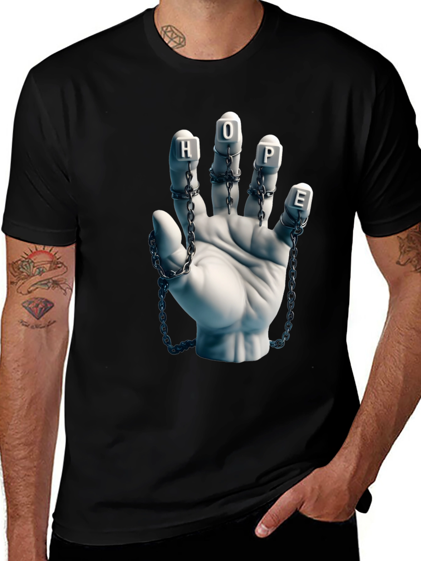 Variant 7 of HOPE Hand T-Shirt