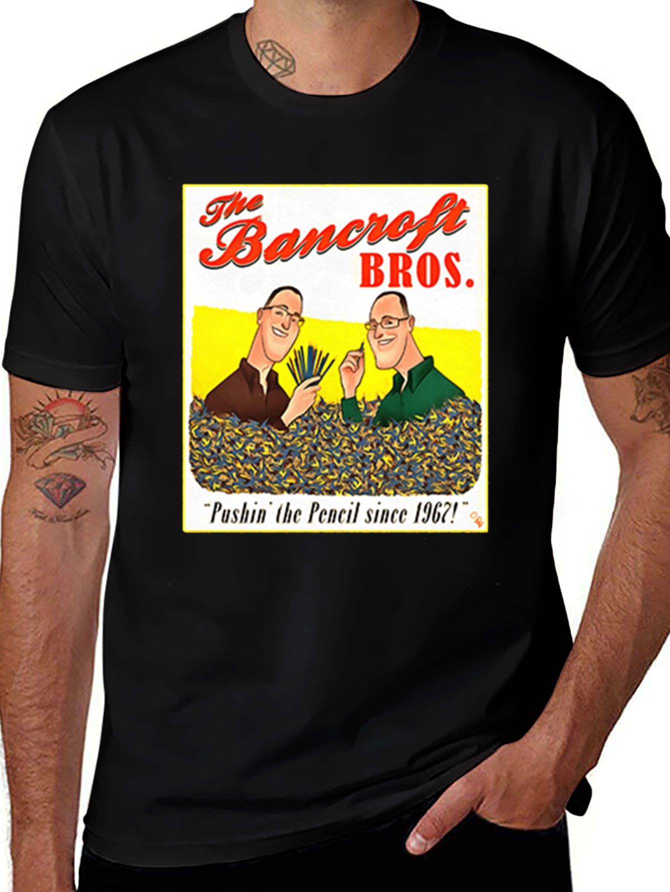 Variant 26 of The Bancroft Bros. T-Shirt - Pushin' the Pencil