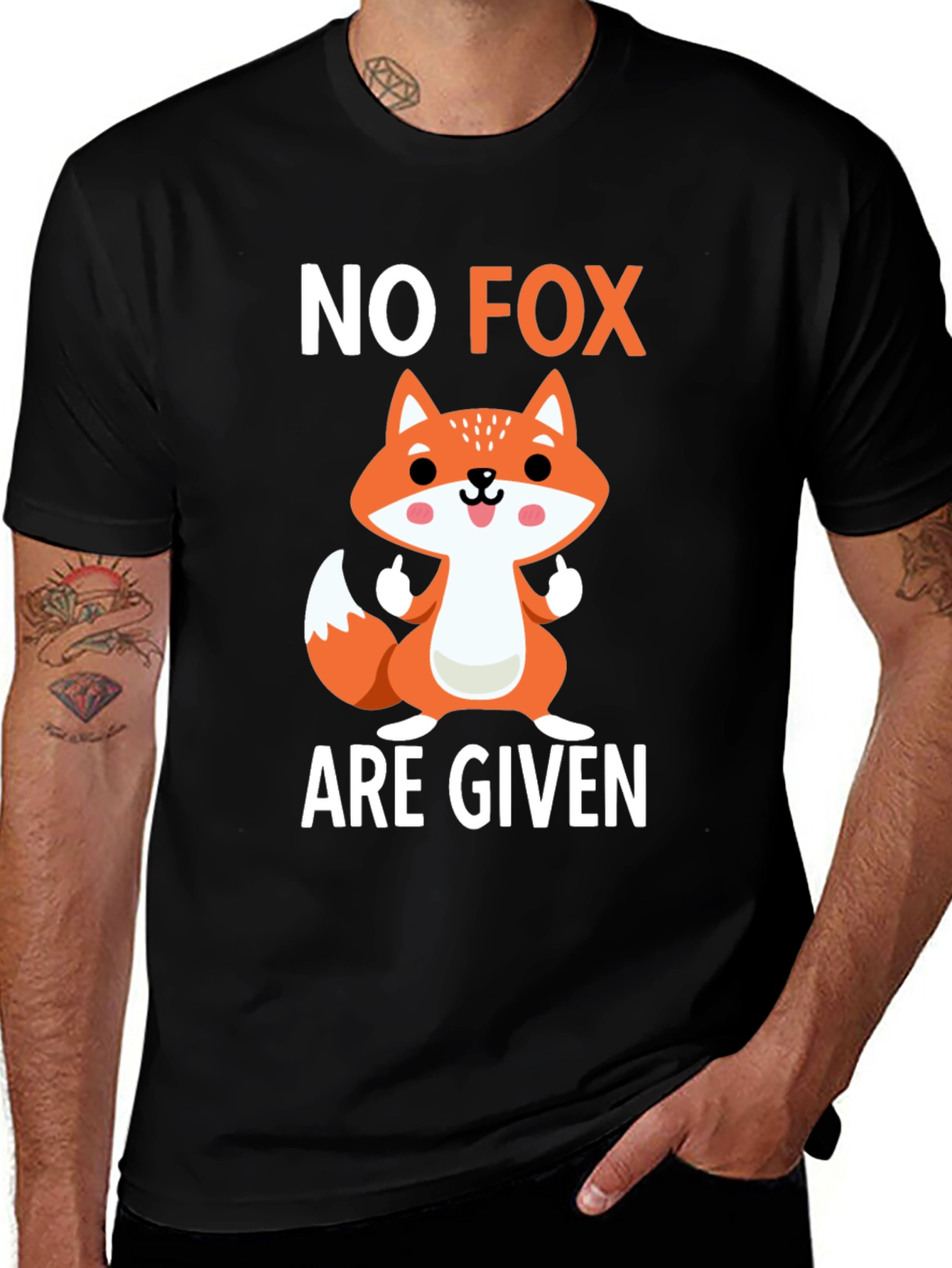 Variant 16 of No Fox Given Graphic T-Shirt