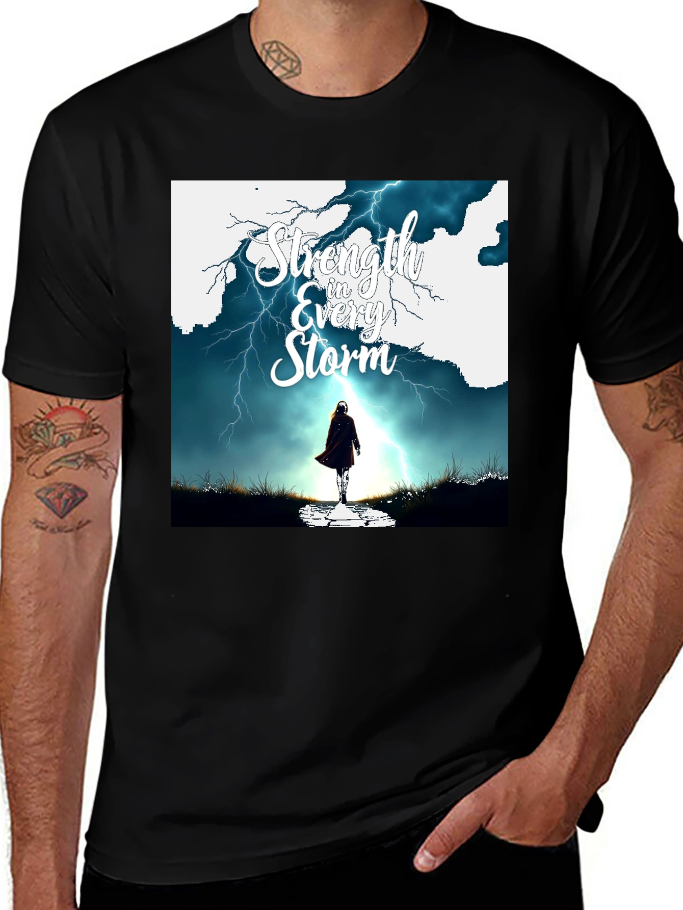 Strength in Every Storm Graphic Tee
