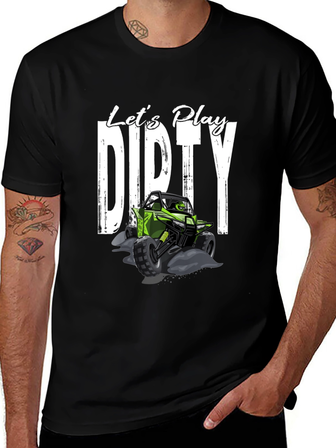 Variant 30 of Let's Play Dirty T-Shirt - Off-Road Adventure