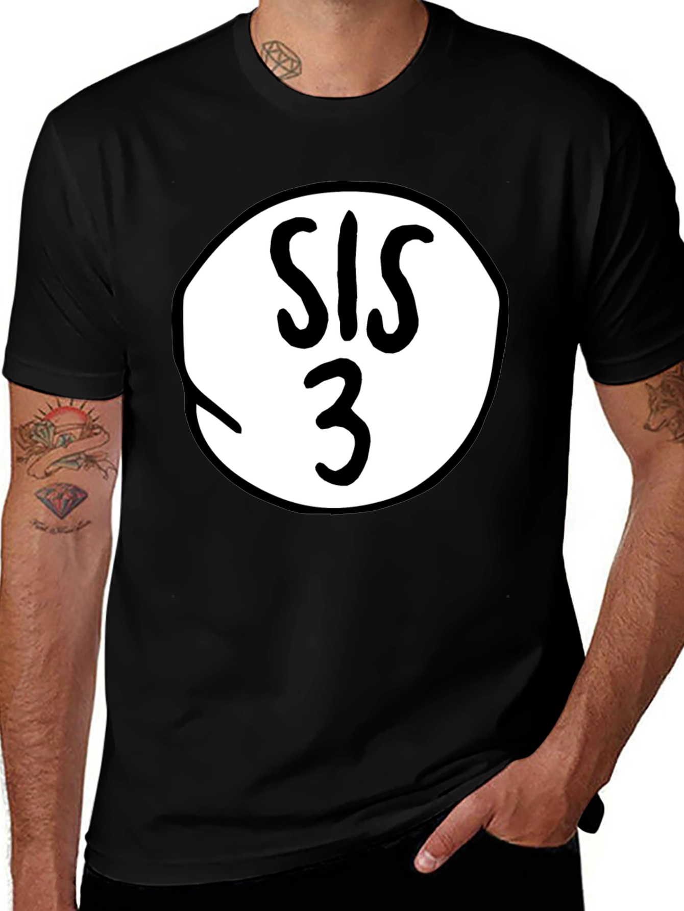 Variant 22 of SIS 3 Crew Neck T-Shirt - Soft & Comfy