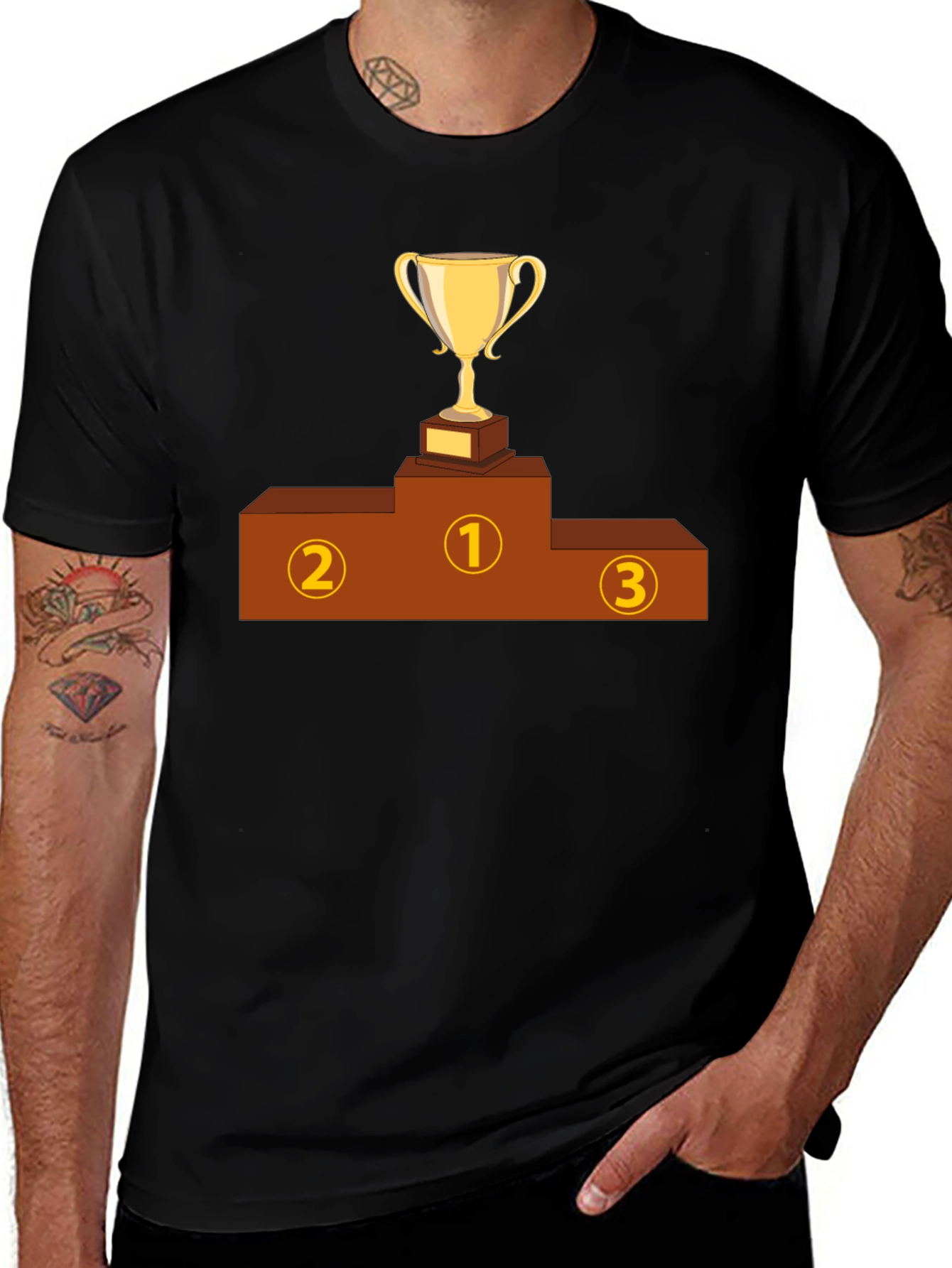 Variant 21 of Winner Podium Graphic T-Shirt