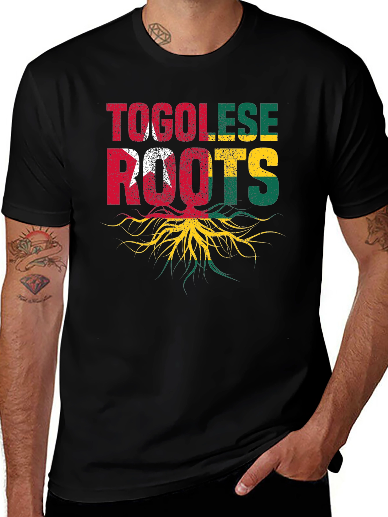 Togolese Roots T-Shirt - Togo Flag Pride