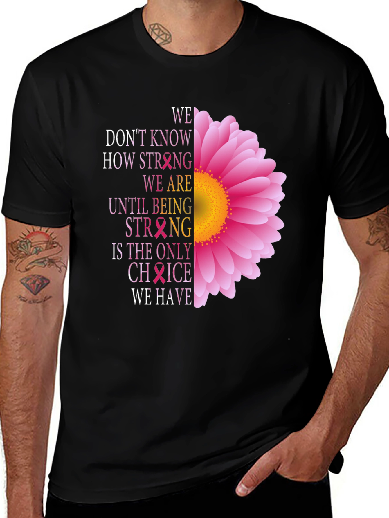 Breast Cancer Awareness Graphic Tee