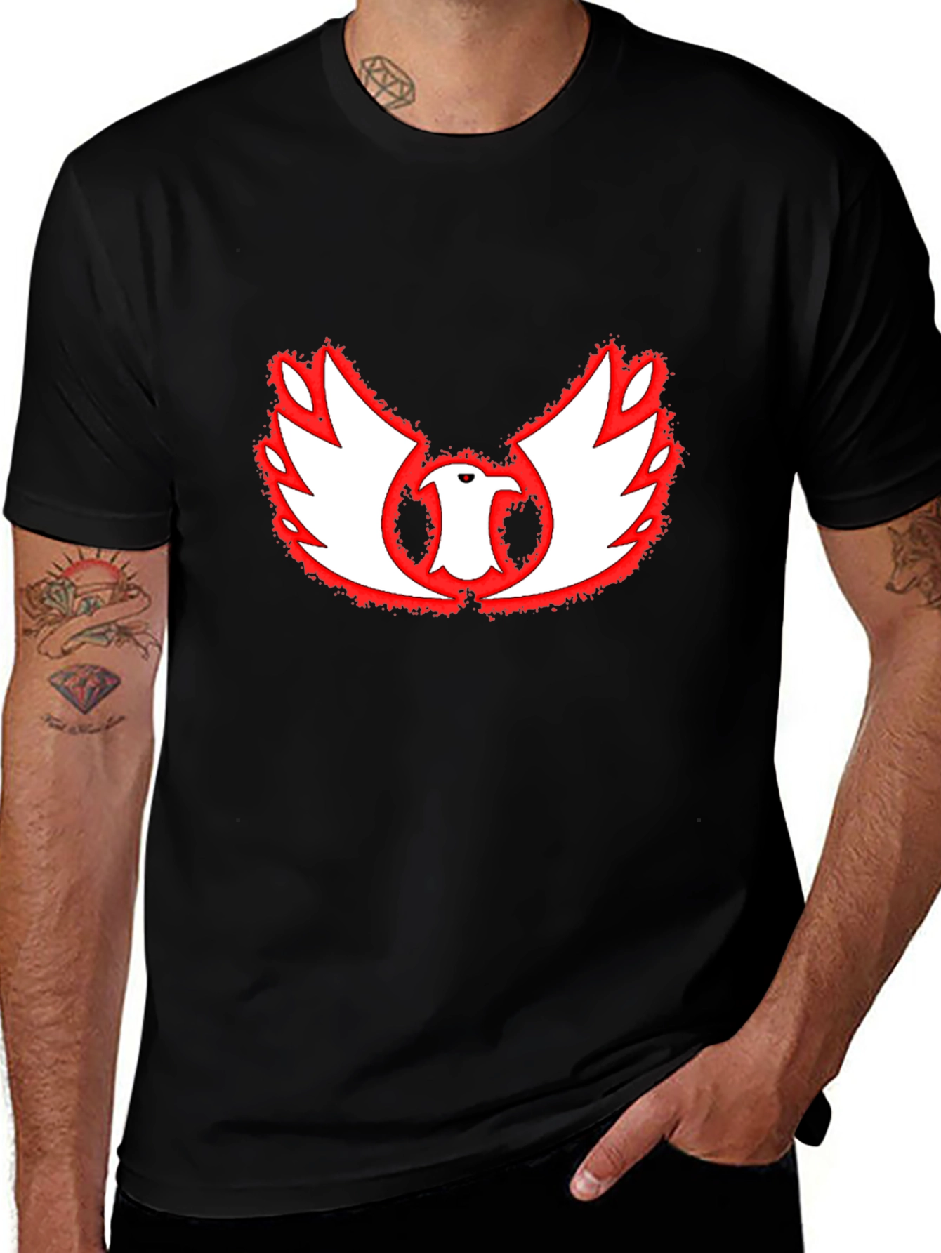 Variant 12 of Phoenix Graphic Tee - Bold Statement Style
