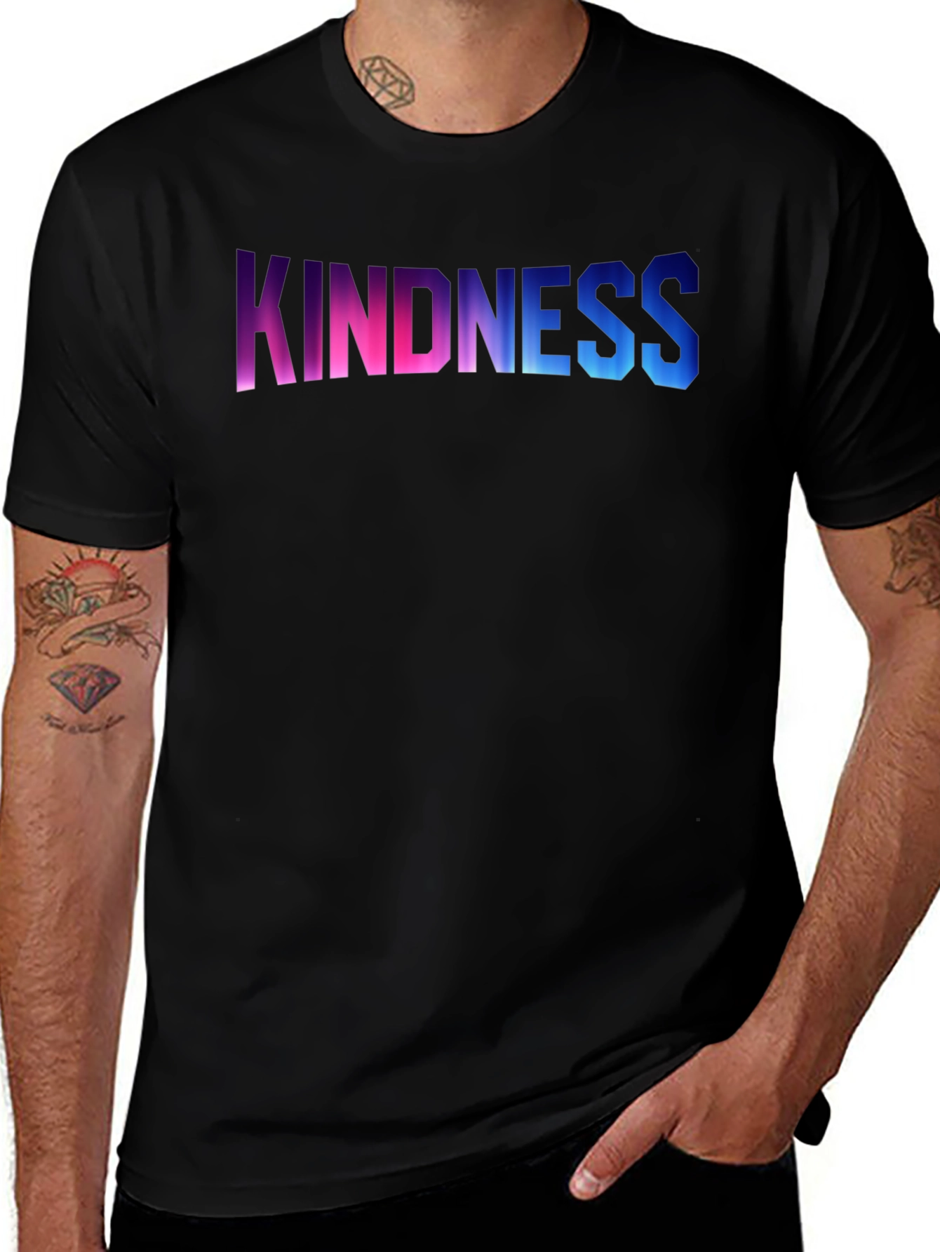 Kindness Gradient T-Shirt - Soft & Stylish