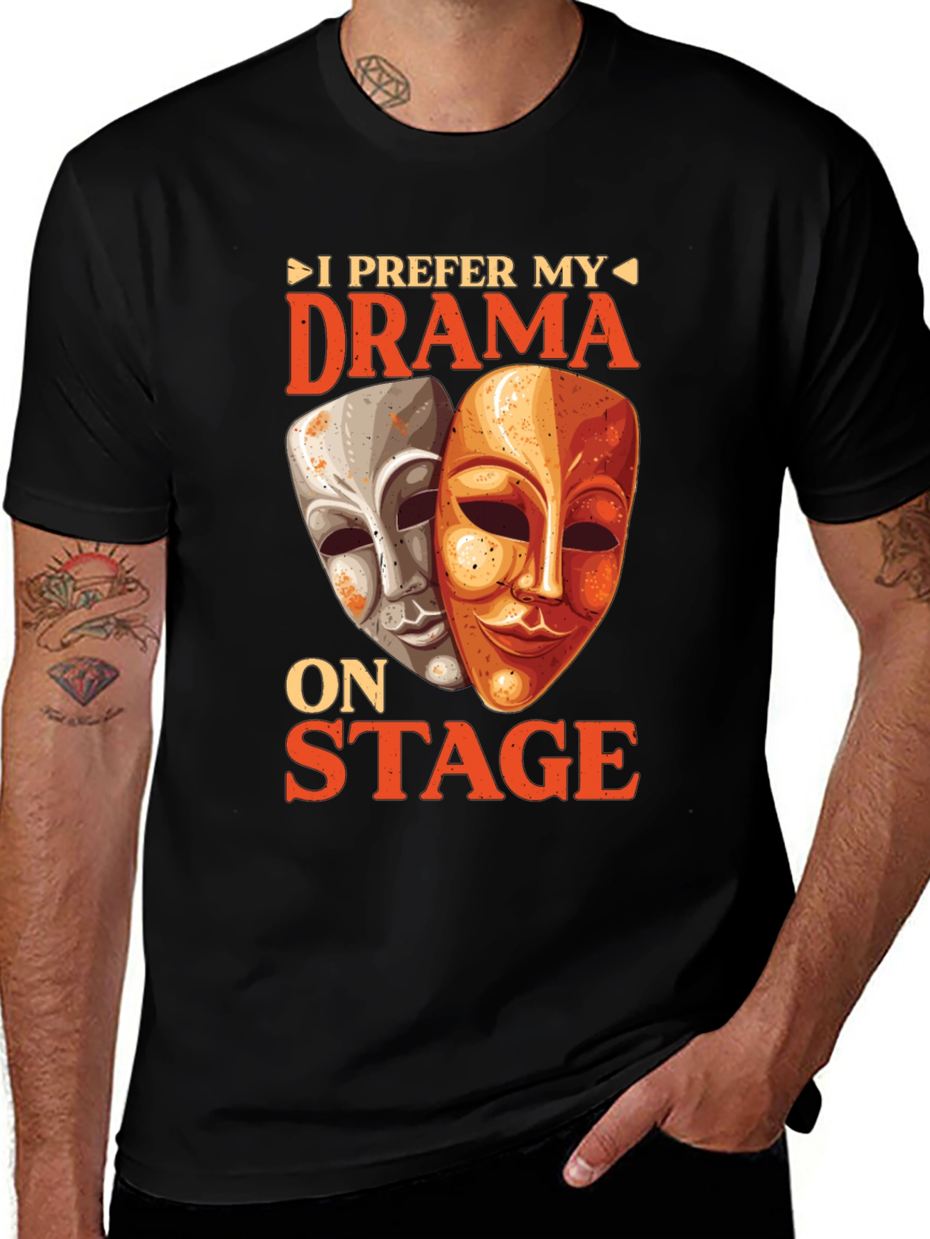 Variant 25 of Drama On Stage Graphic Tee