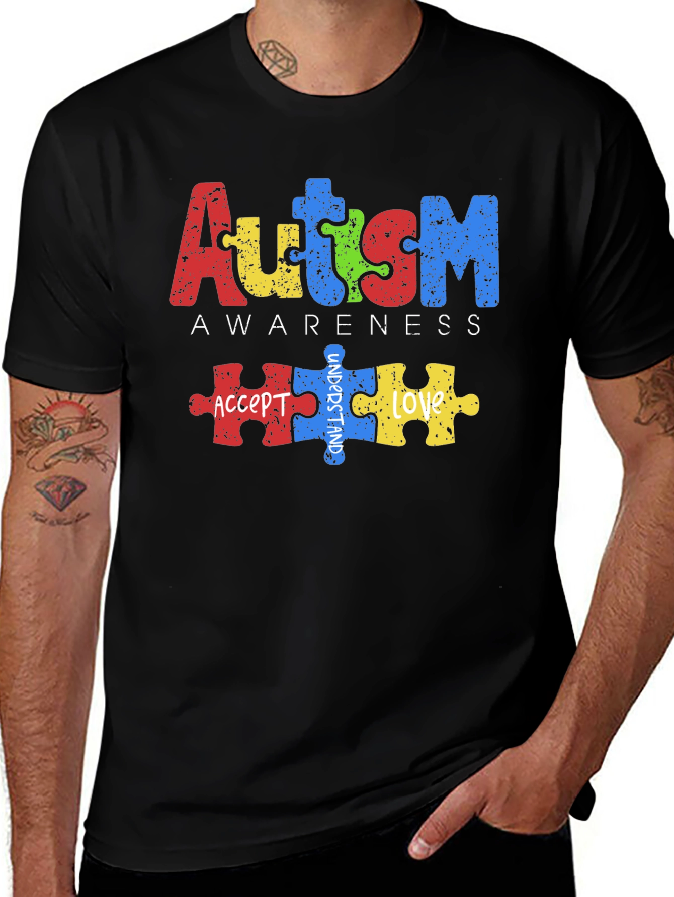 Autism Awareness Graphic T-Shirt