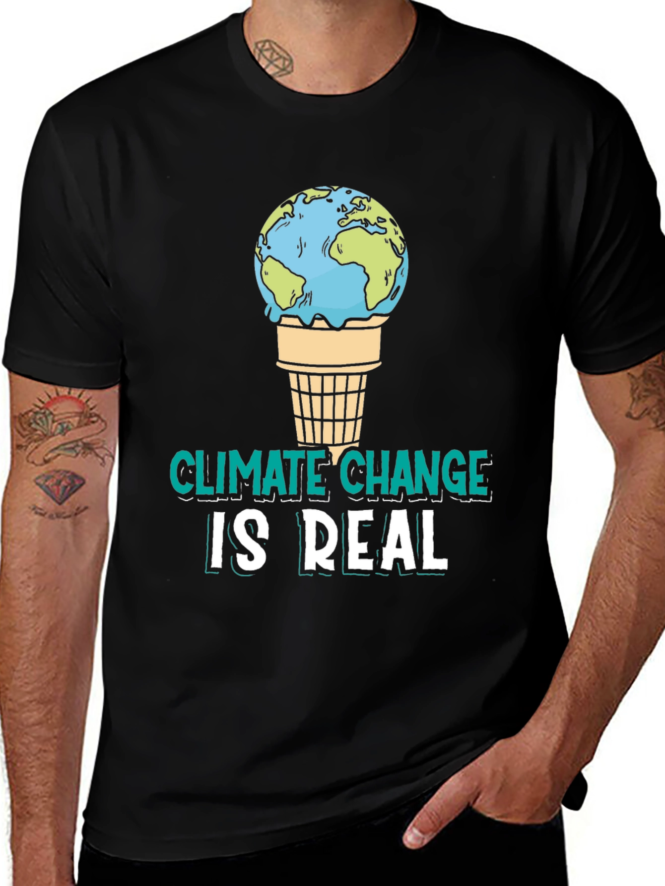 Variant 30 of Climate Change is Real Graphic Tee