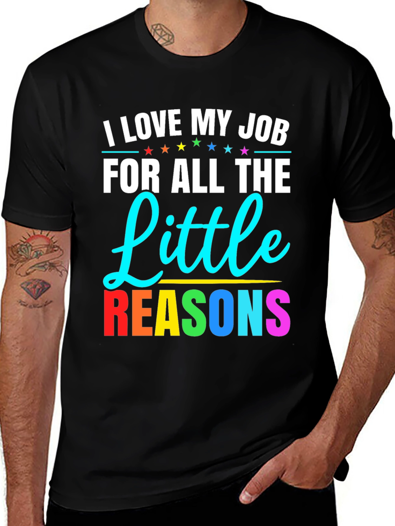 Variant 22 of I Love My Job T-Shirt Teacher Appreciation