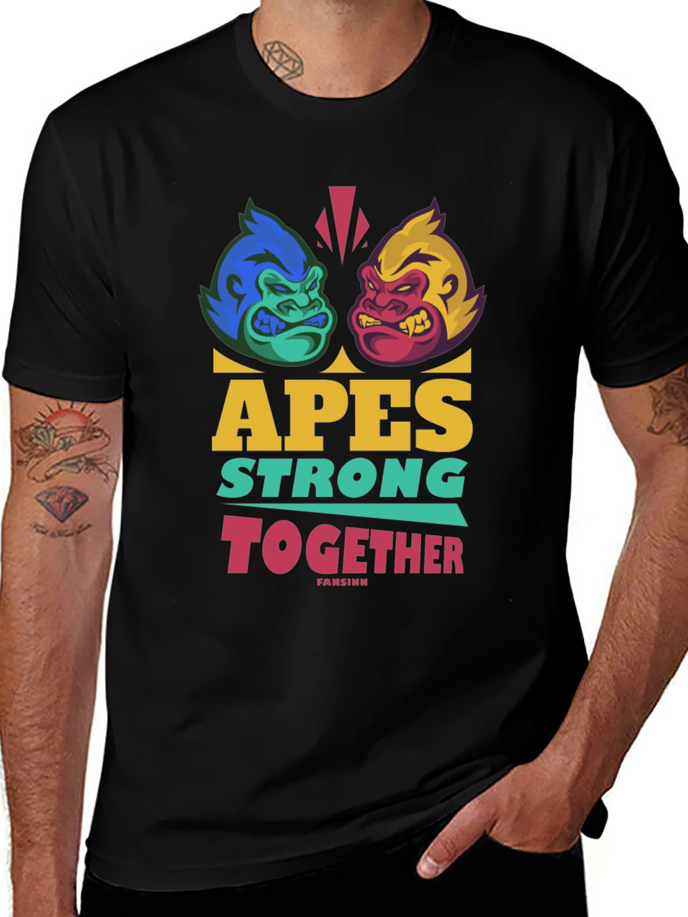Variant 14 of Apes Strong Together Graphic T-Shirt