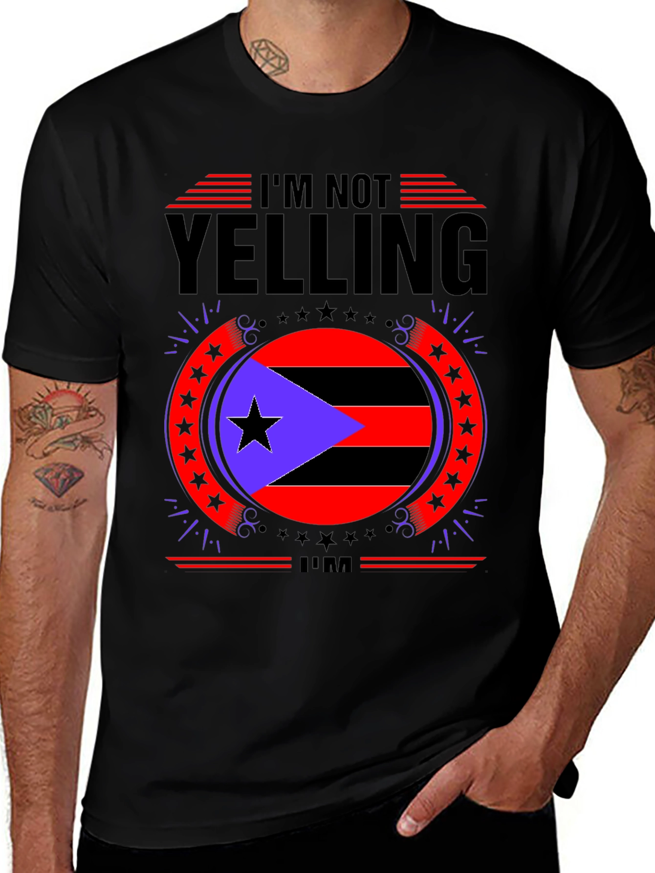I'm Not Yelling T-Shirt