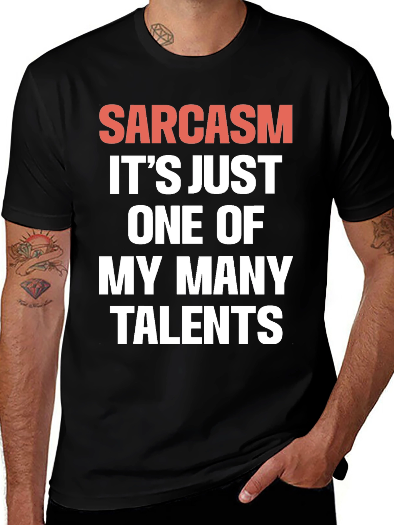 Variant 28 of Sarcasm Talent Tee - Funny Graphic T-Shirt
