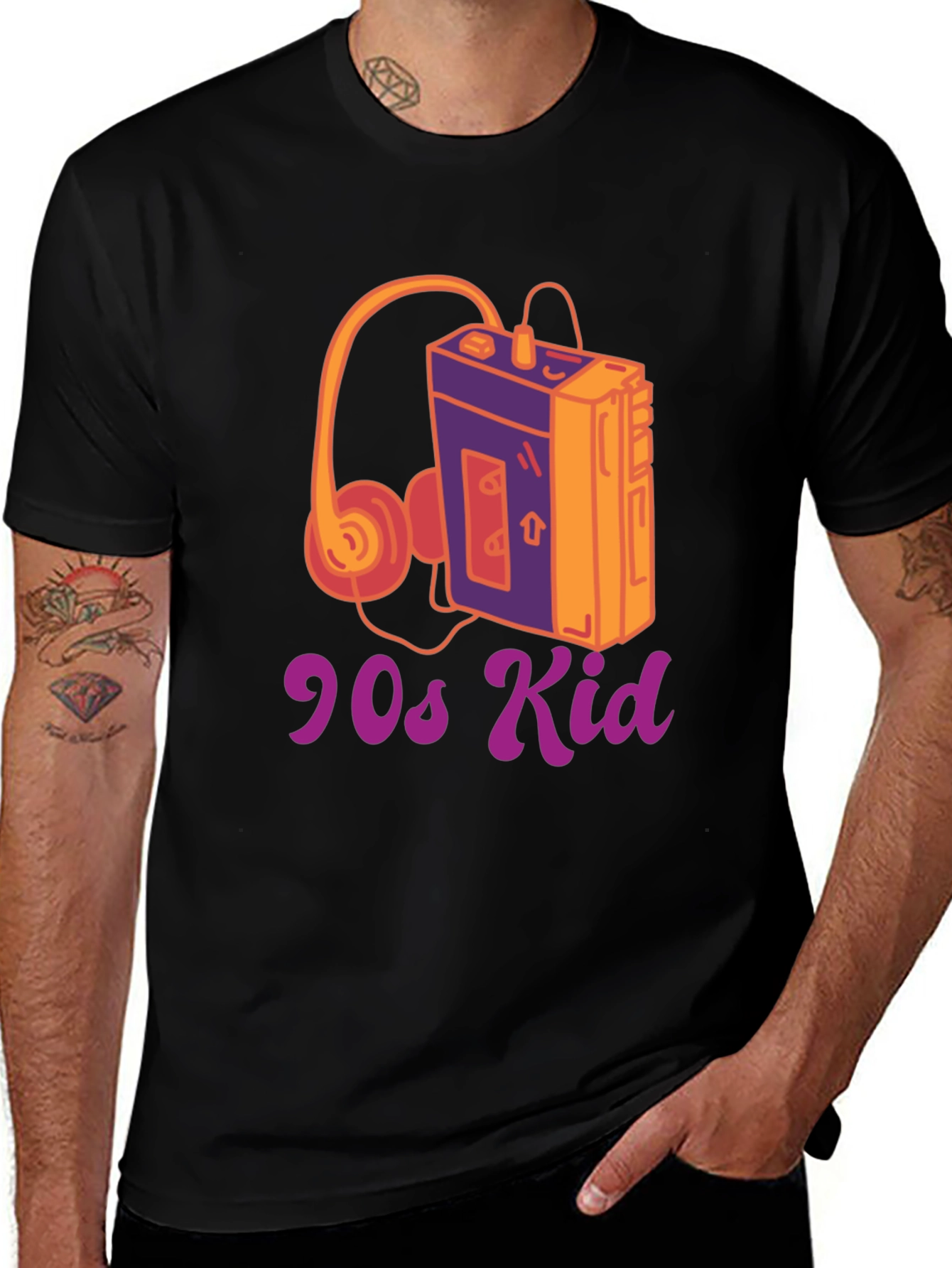 Variant 17 of 90s Kid Retro Cassette Player T-Shirt