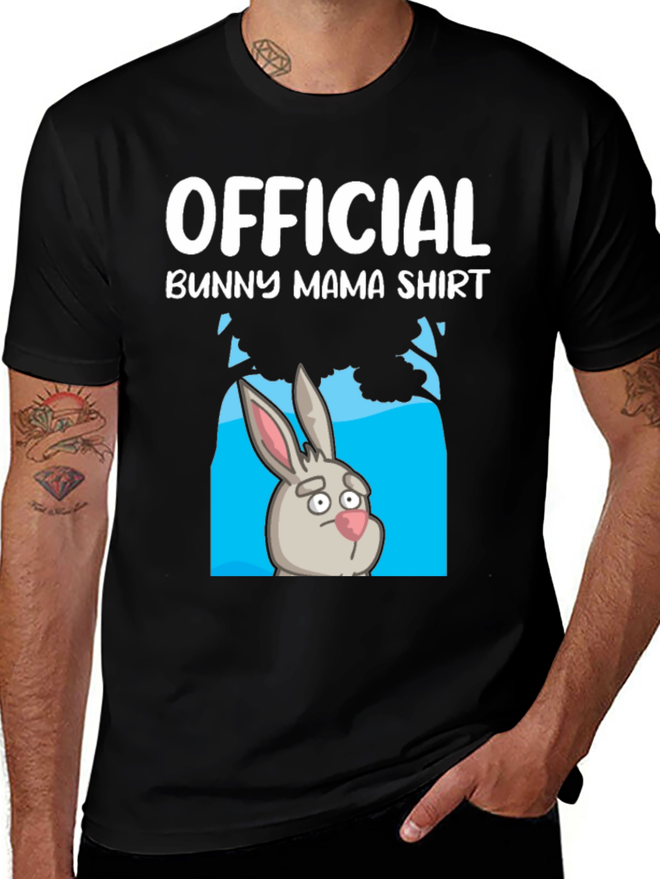 Variant 30 of Official Bunny Mama T-Shirt