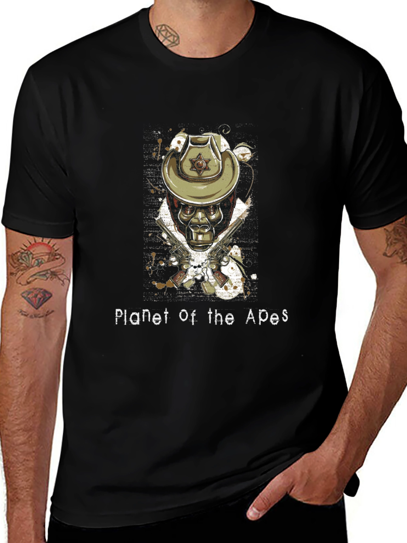 Planet of the Apes Cowboy T-Shirt