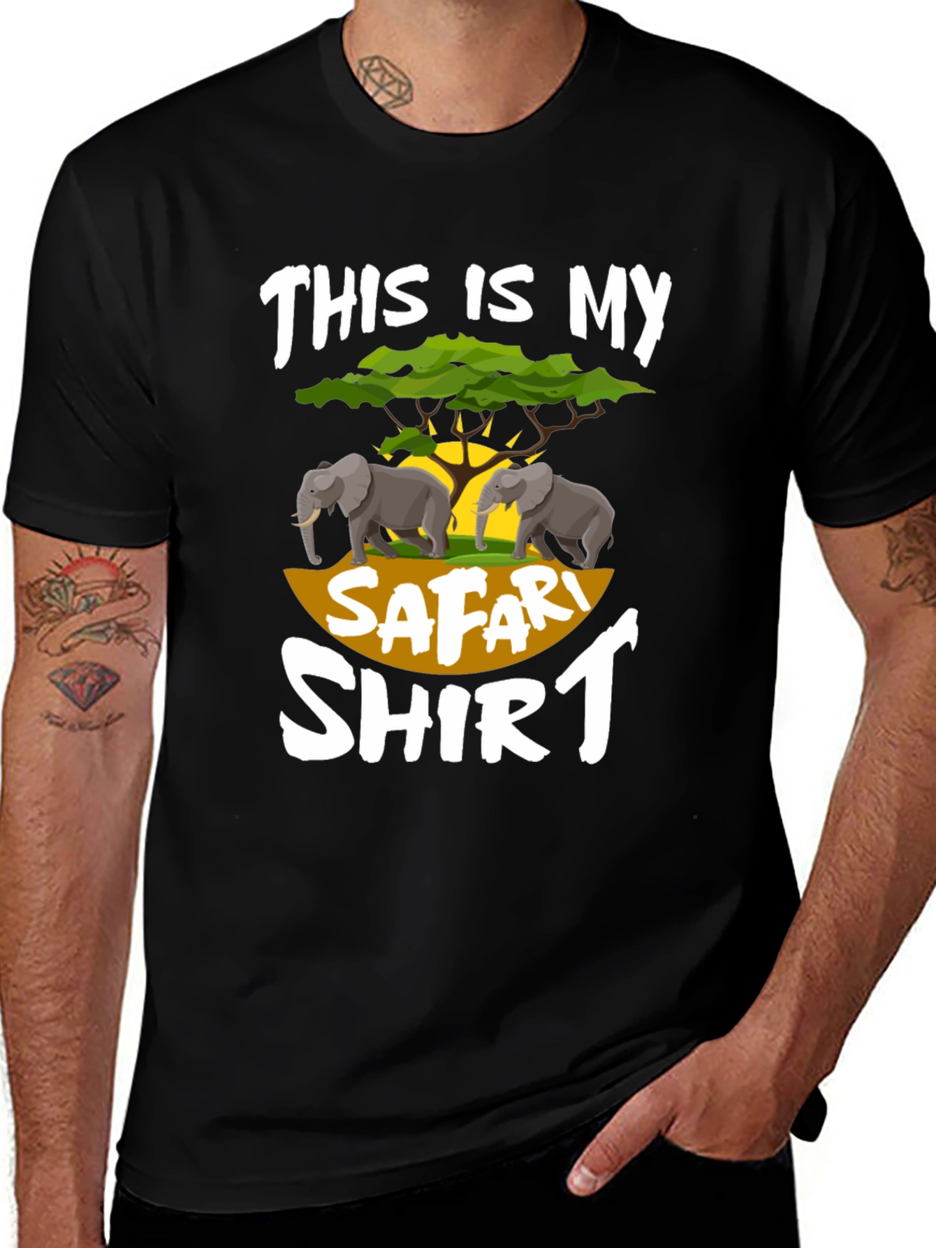 Variant 7 of Safari Shirt: 'This is My Safari Shirt' Graphic Tee