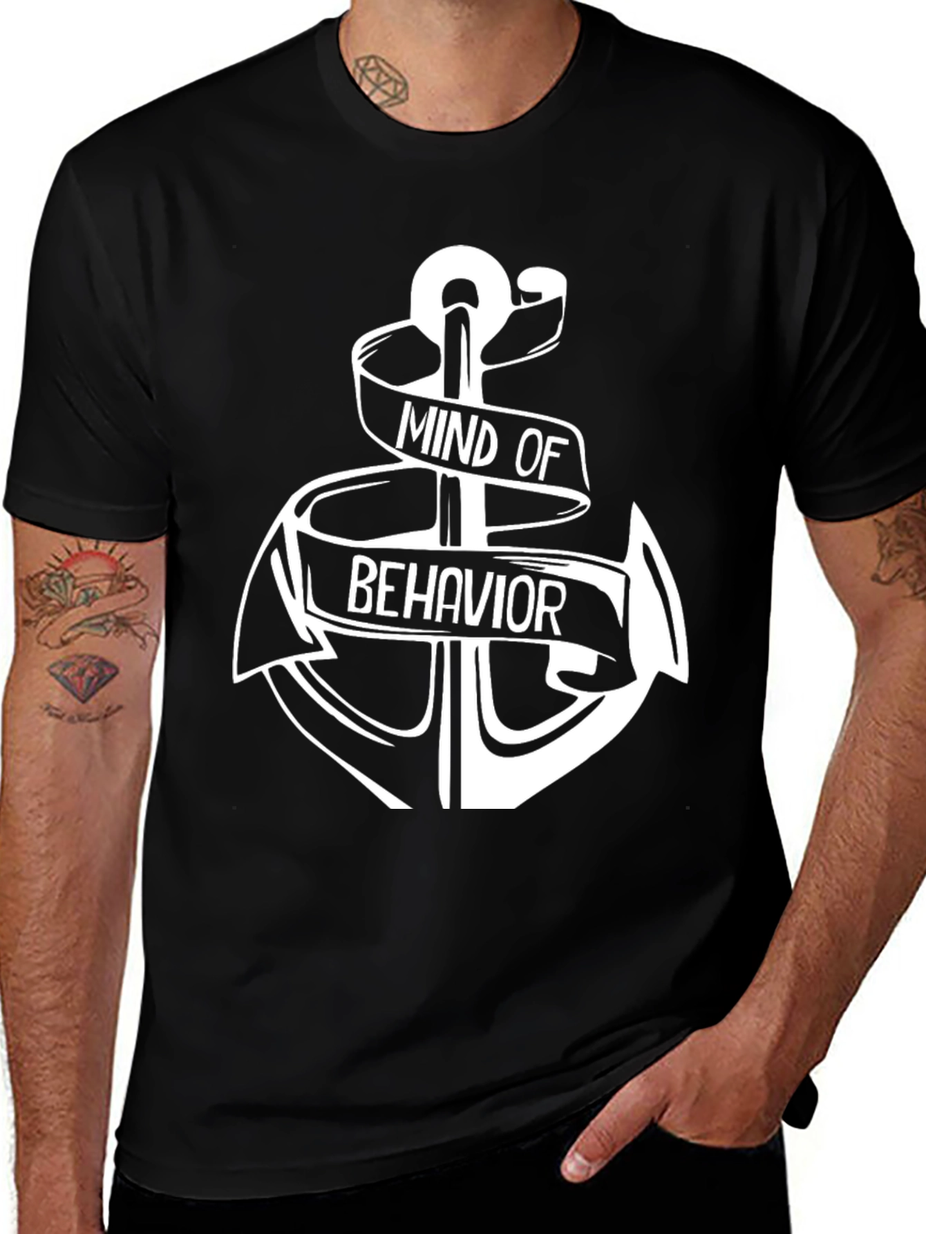 Variant 2 of Mind of Behavior Anchor Graphic T-Shirt