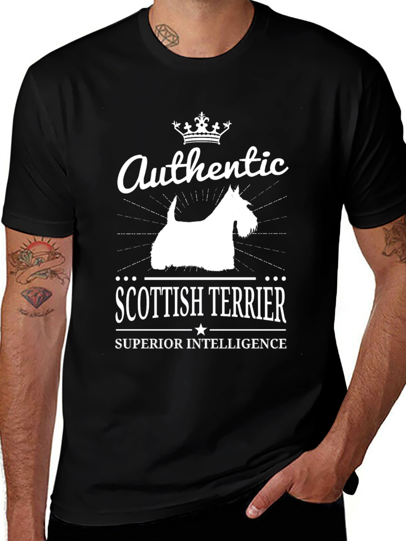 Authentic Scottish Terrier T-Shirt
