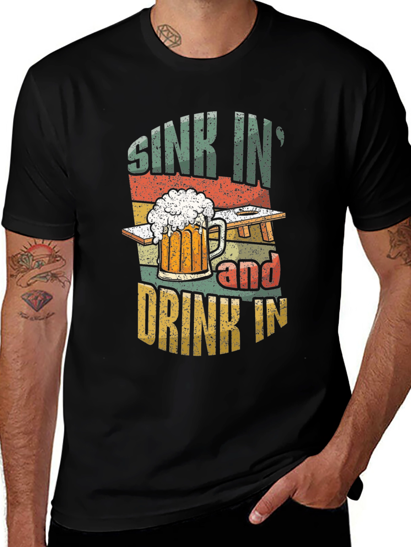 Variant 15 of Sink In and Drink In T-Shirt