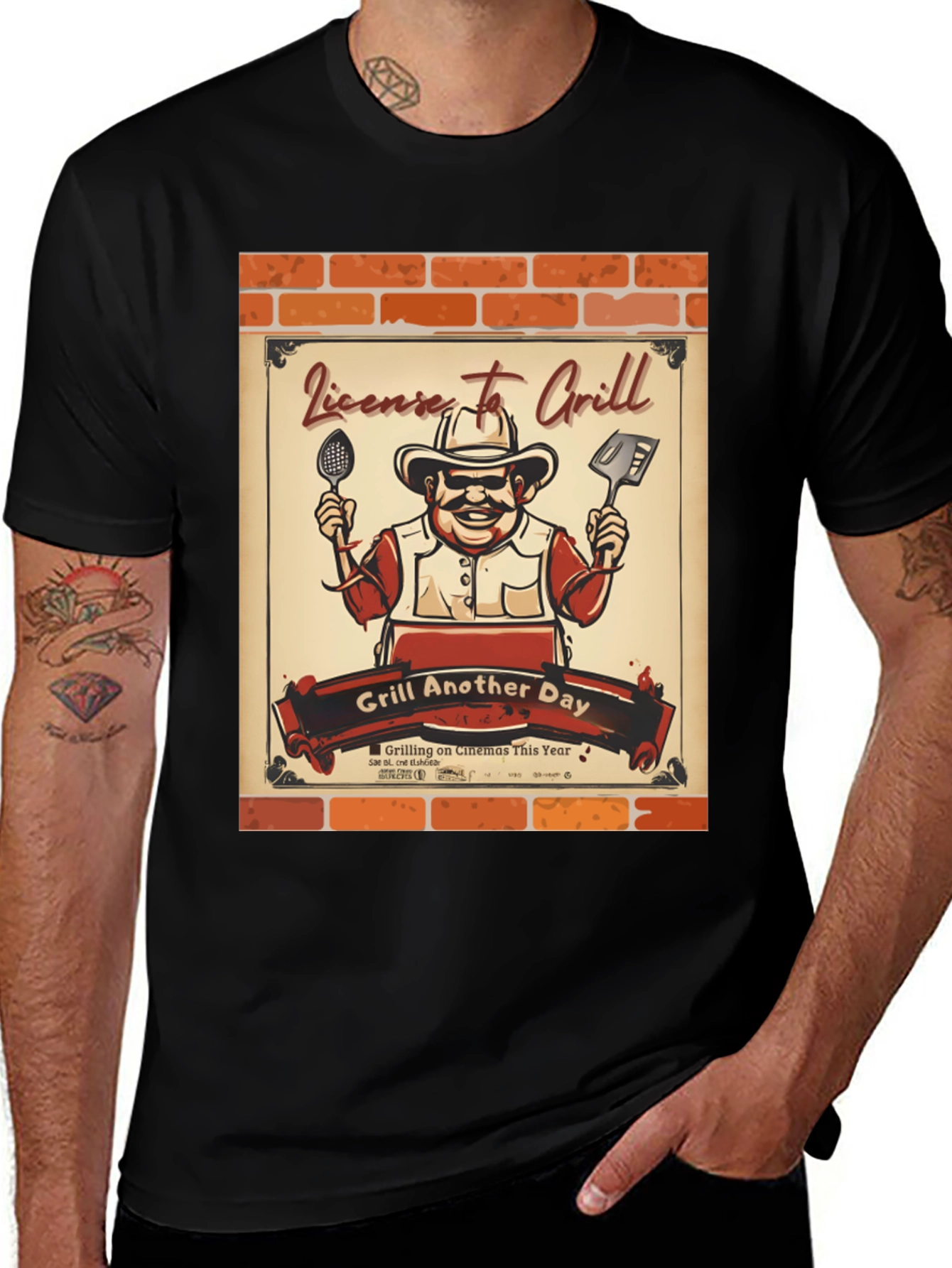 License To Grill T-Shirt