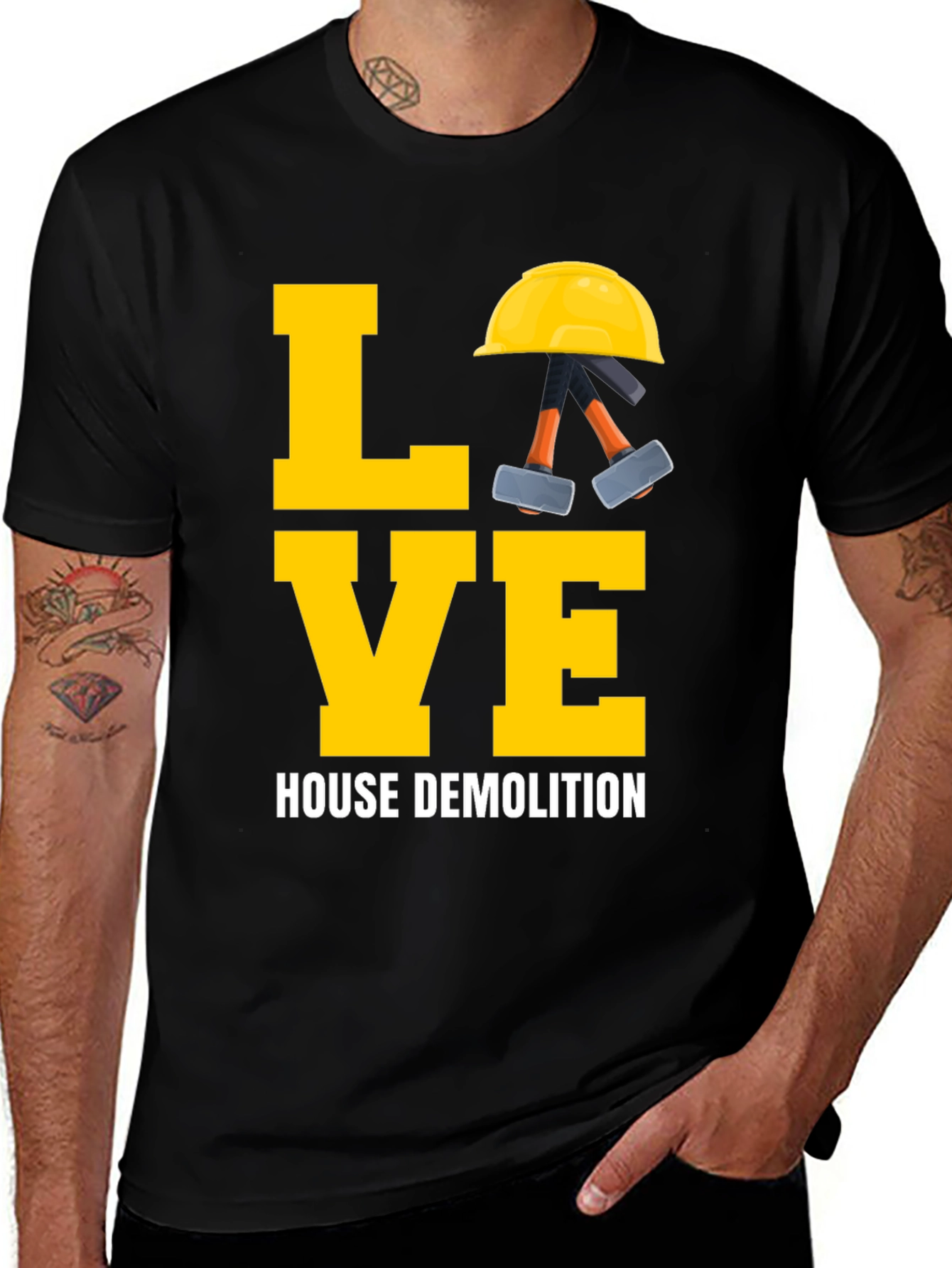 Variant 6 of Love House Demolition T-Shirt